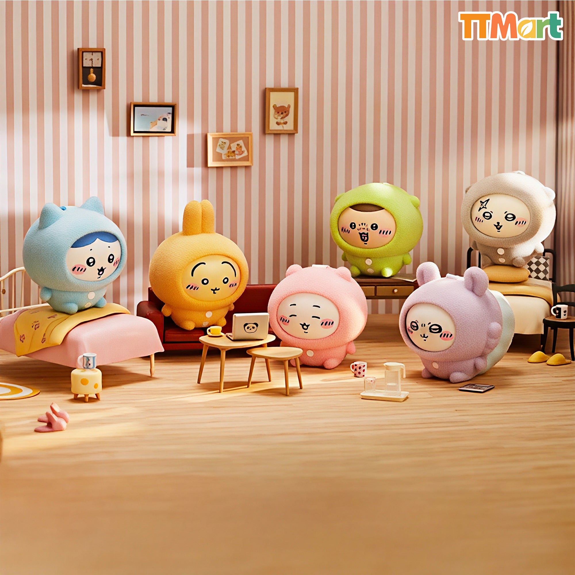 CHIIKAWA Pajama Pendant Series Blind Box