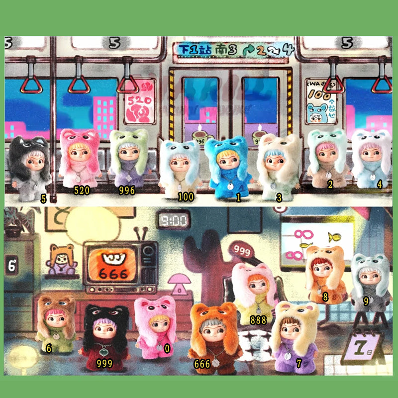 WAKUKU On A Roll Plush Series Blind Box