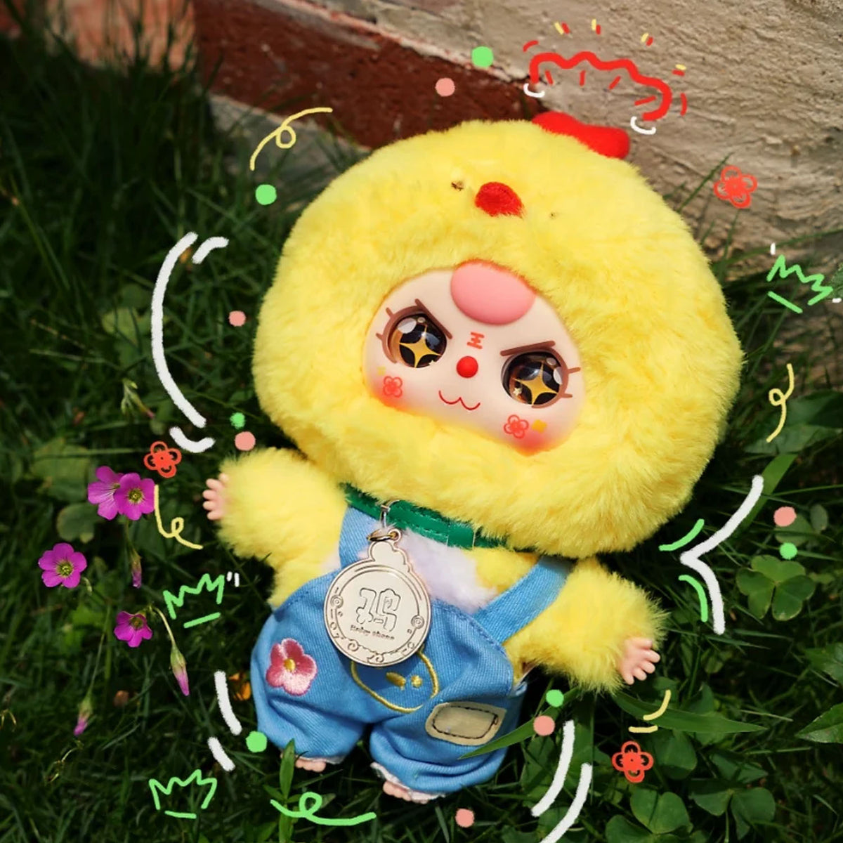Baba Three Baby Three Zodiac V2 Plush Series Blind Box