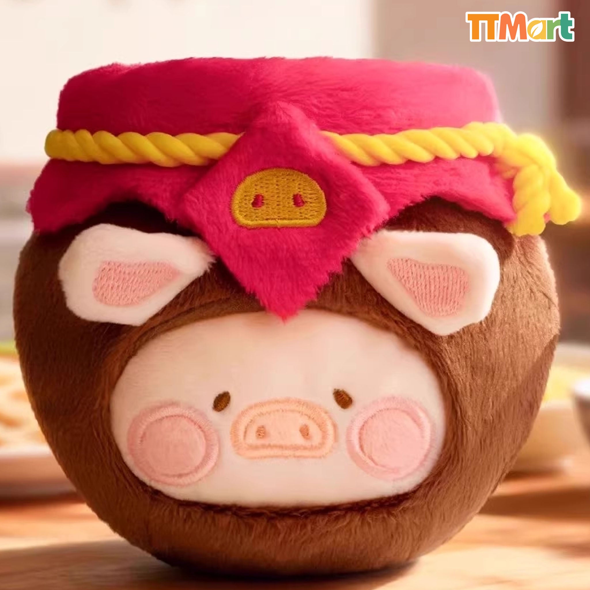 LULU THE PIGGY Dim Sum House Plush Keychain Series Blind Box