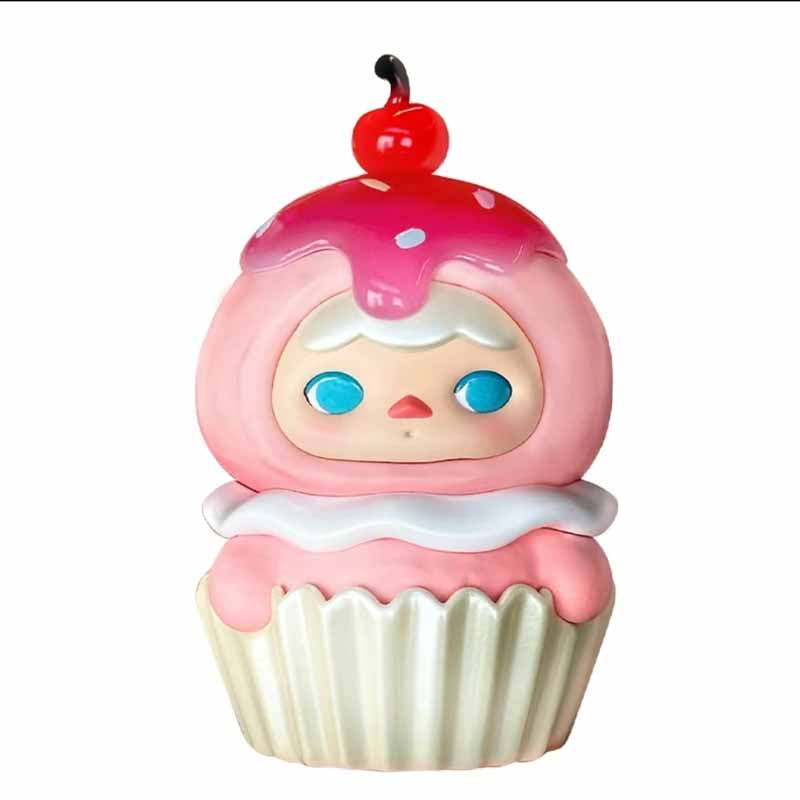 PUCKY Cupcake Figure Hanging Card