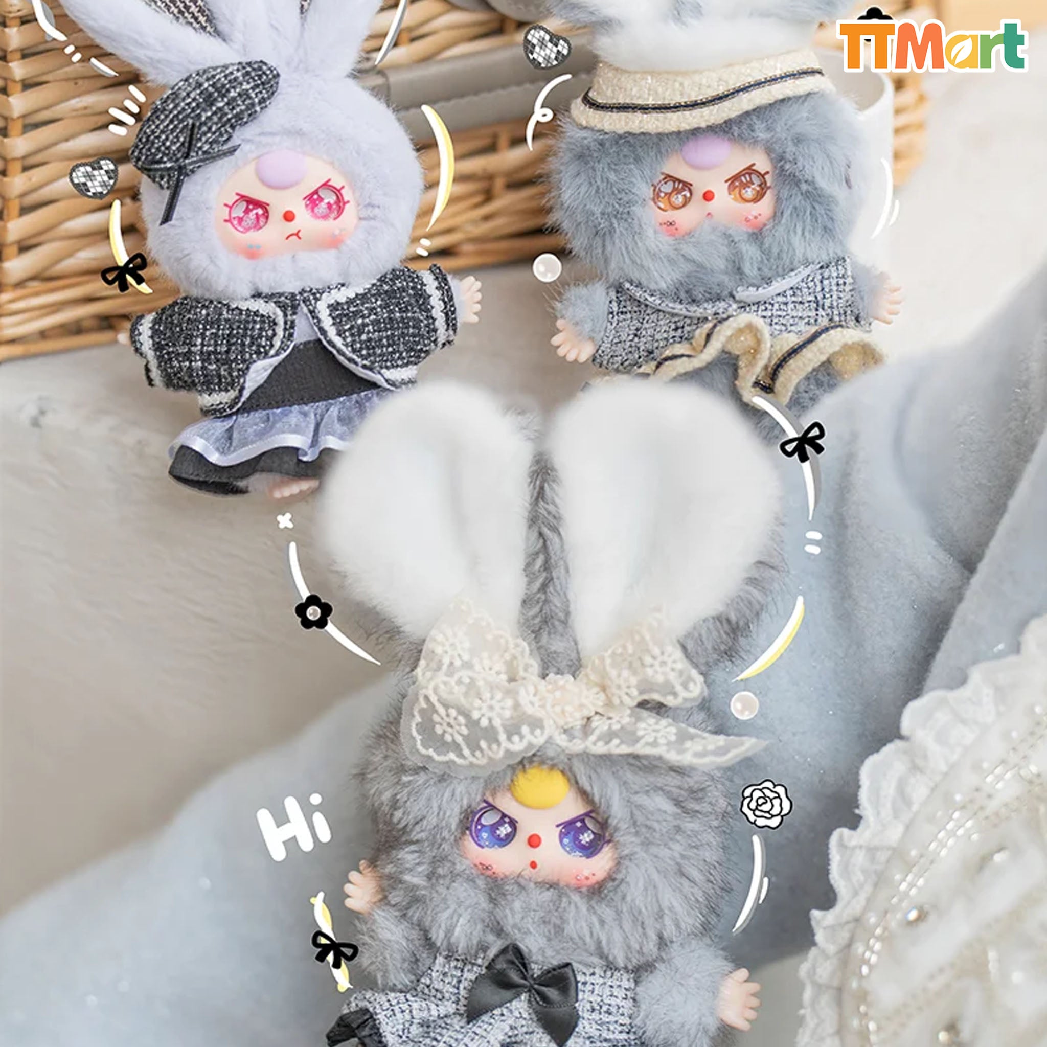 Baby Three Oli's Wardrobe Series Plush Blind Box