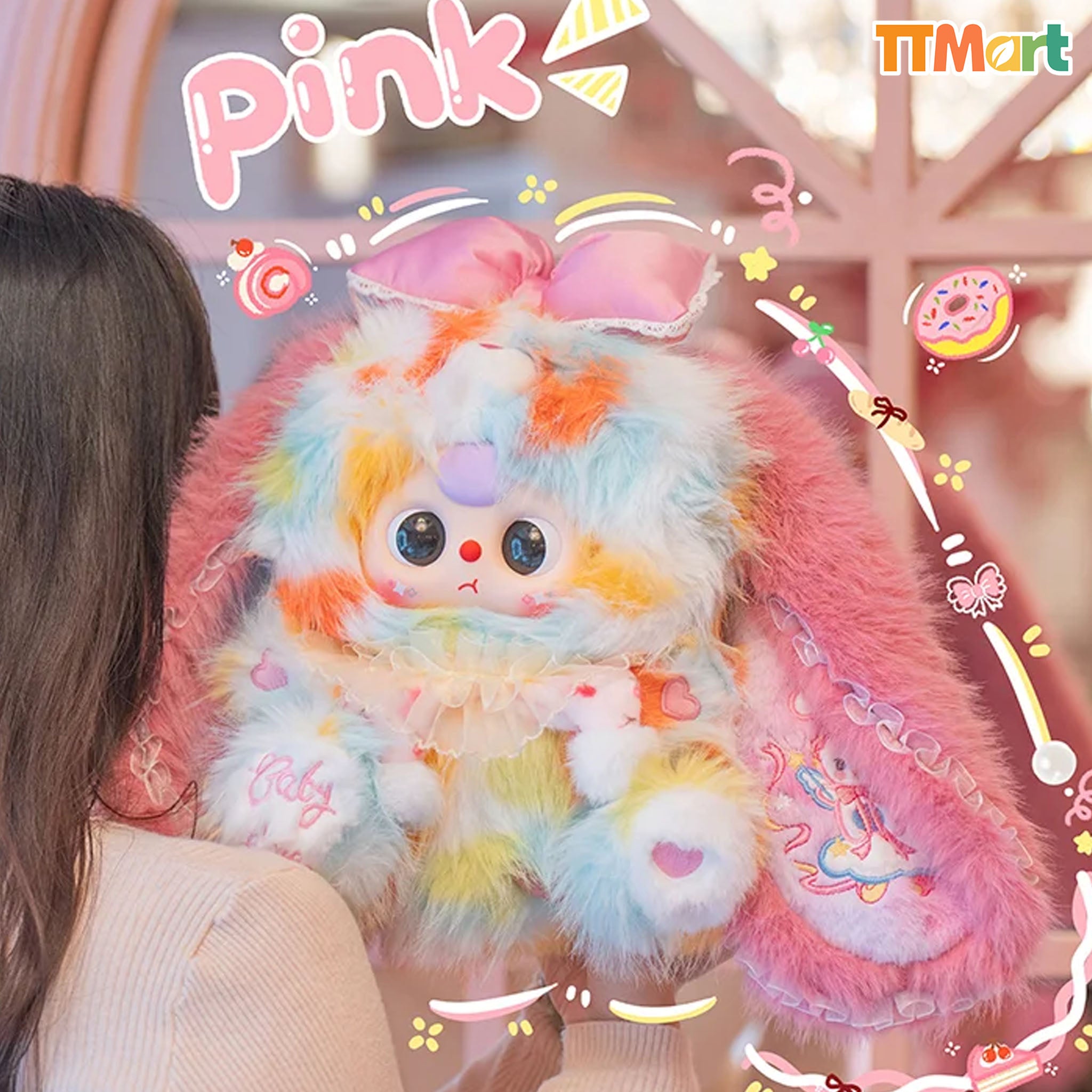 Baby Three Lily Rabbit Town V5 400% Plush Series Blind Box