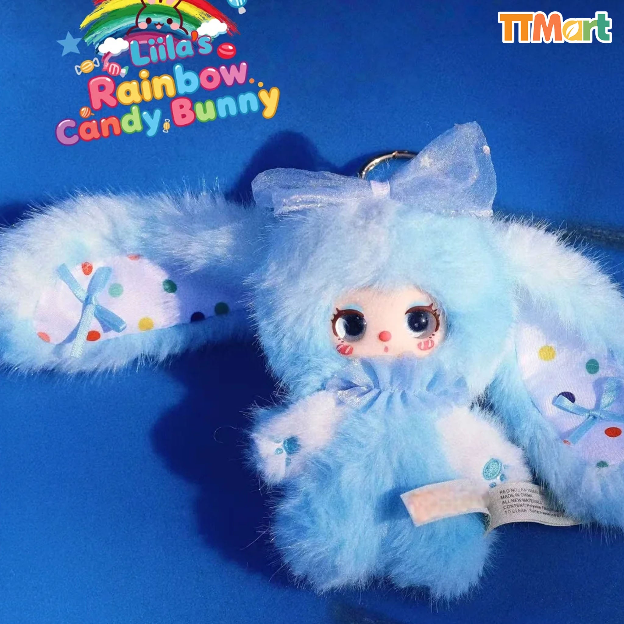 LIILA Rainbow Candy Bunny Plush Series Blind Box