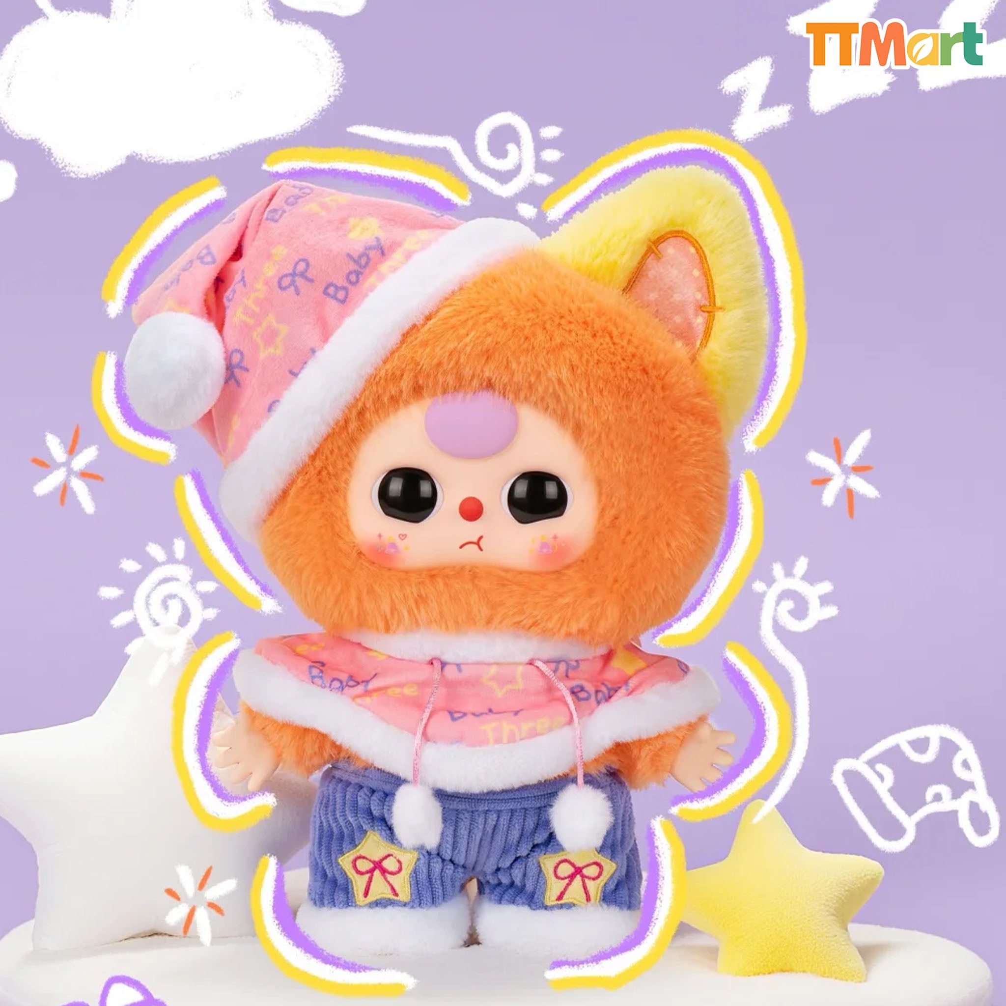 Baby Three V5 400% Sweet Dreams Plush Blind Box
