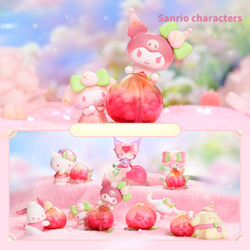 SANRIO Vitality Peach Paradise Series Blind Box