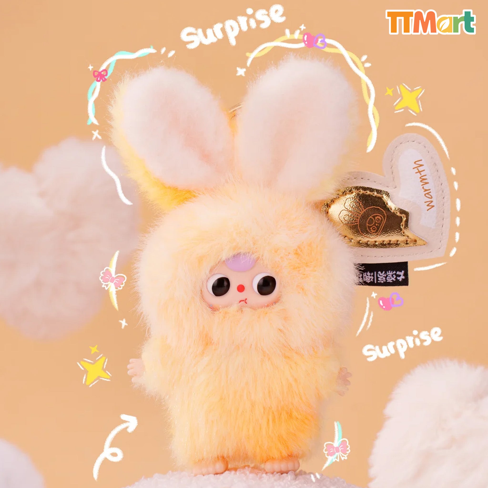 Baby Three Super Mini Bunny Plush Surprise Series Blind Box