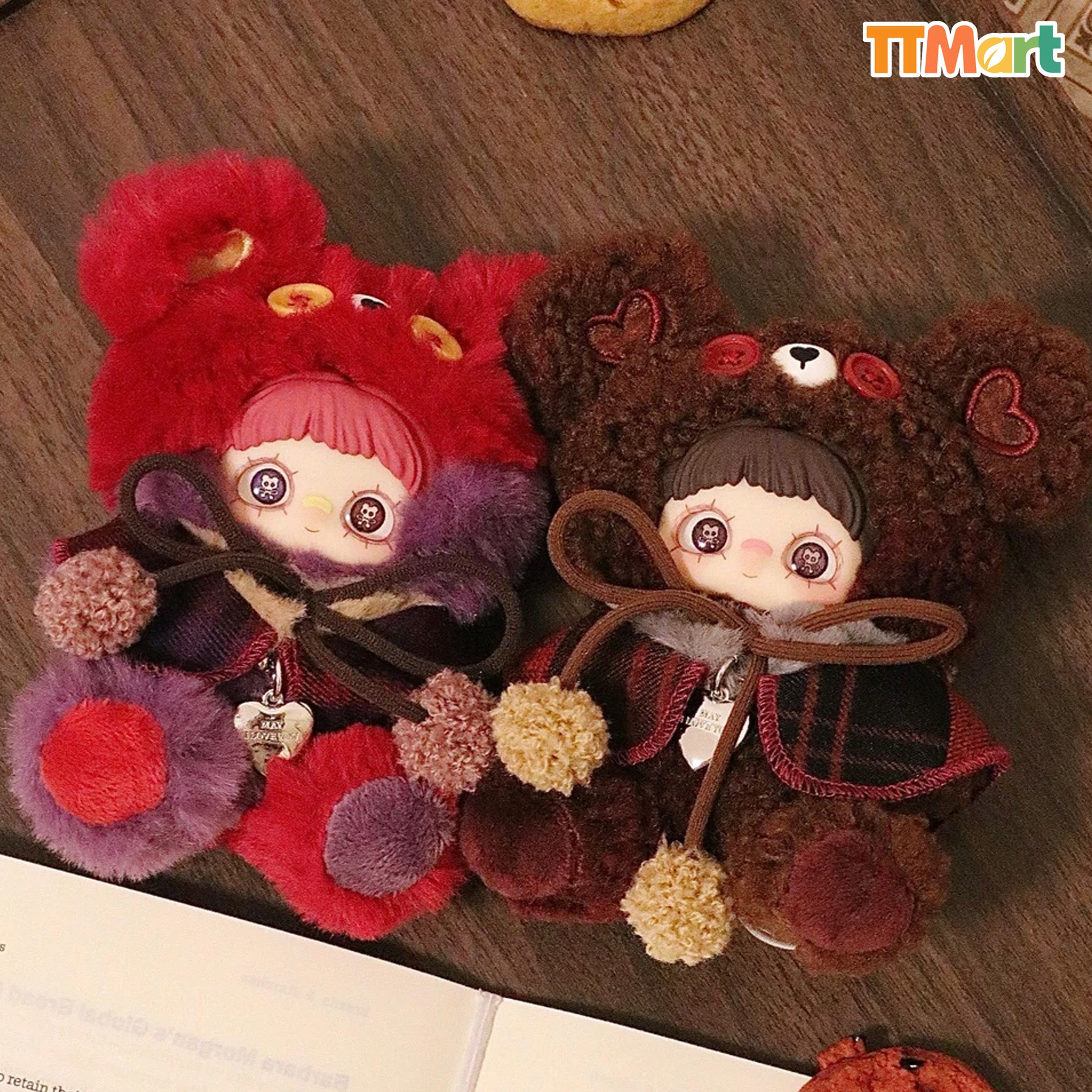 MAYMEI Tiny Bear Cookie Plush Series Blind Box