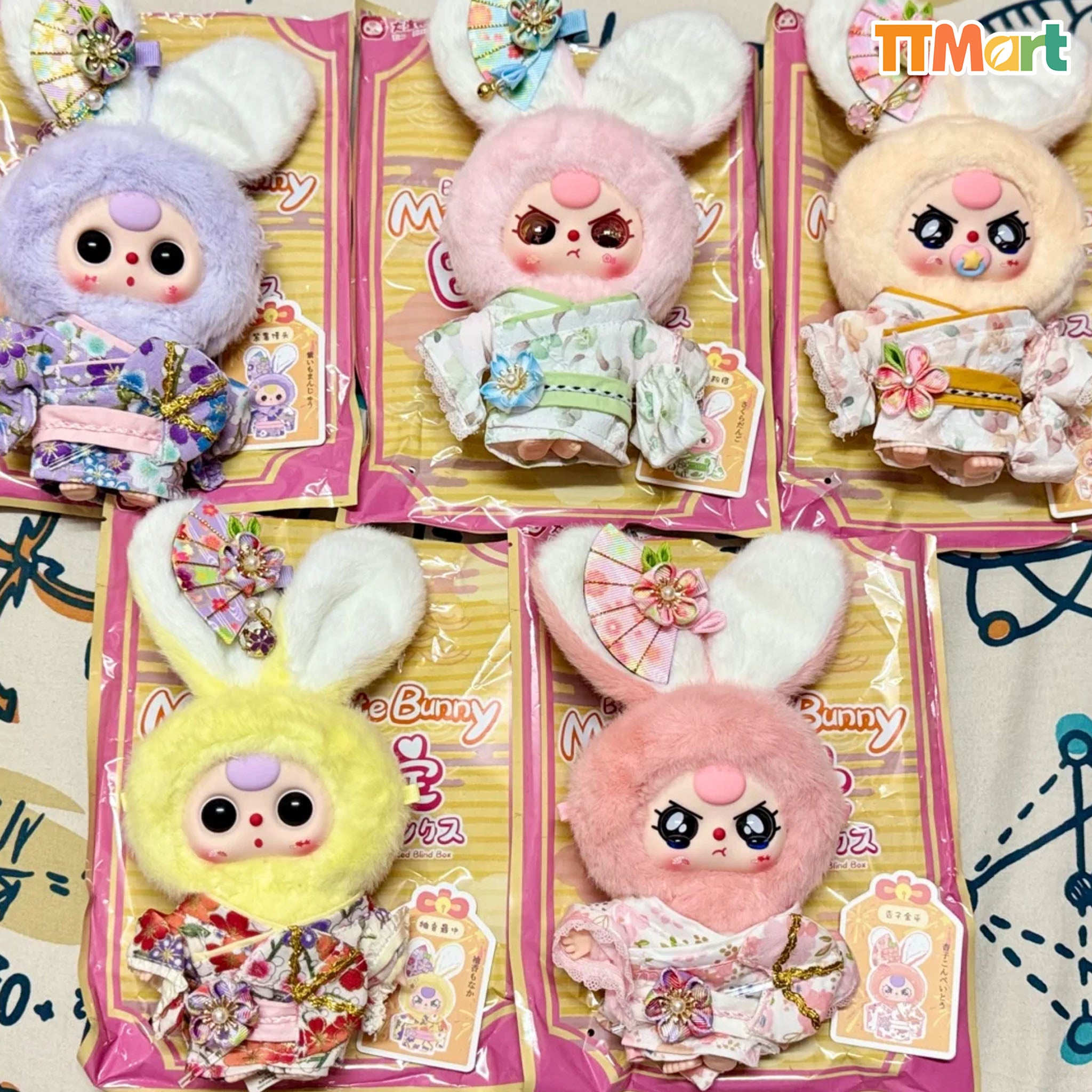 Baby Three Japan Limited Macaron Cute Bunny Blind Box