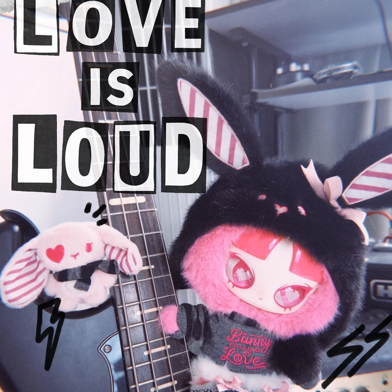 INN'S 520 Bunny Falling in LOVE Limited Plush