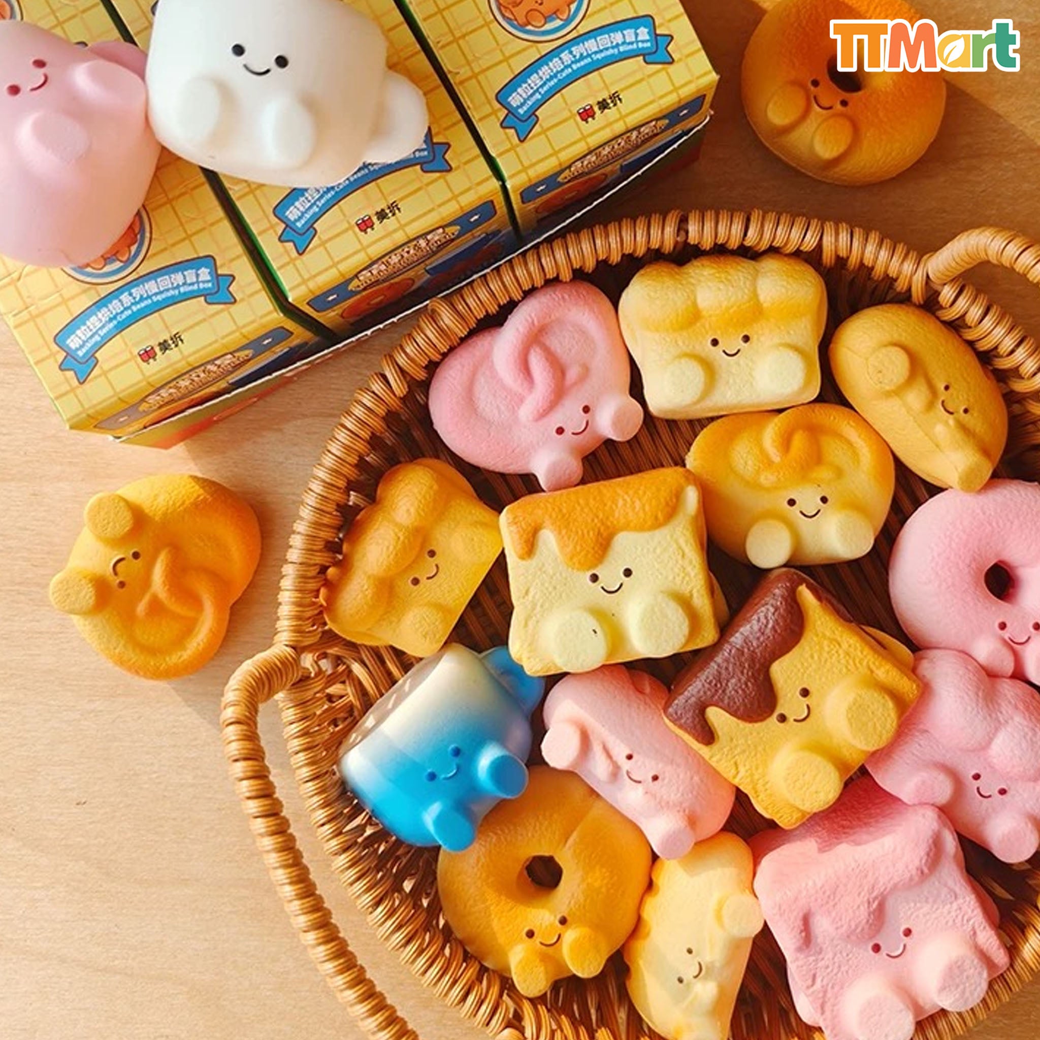 MEICHAI Backing Series Squishy Blind Box