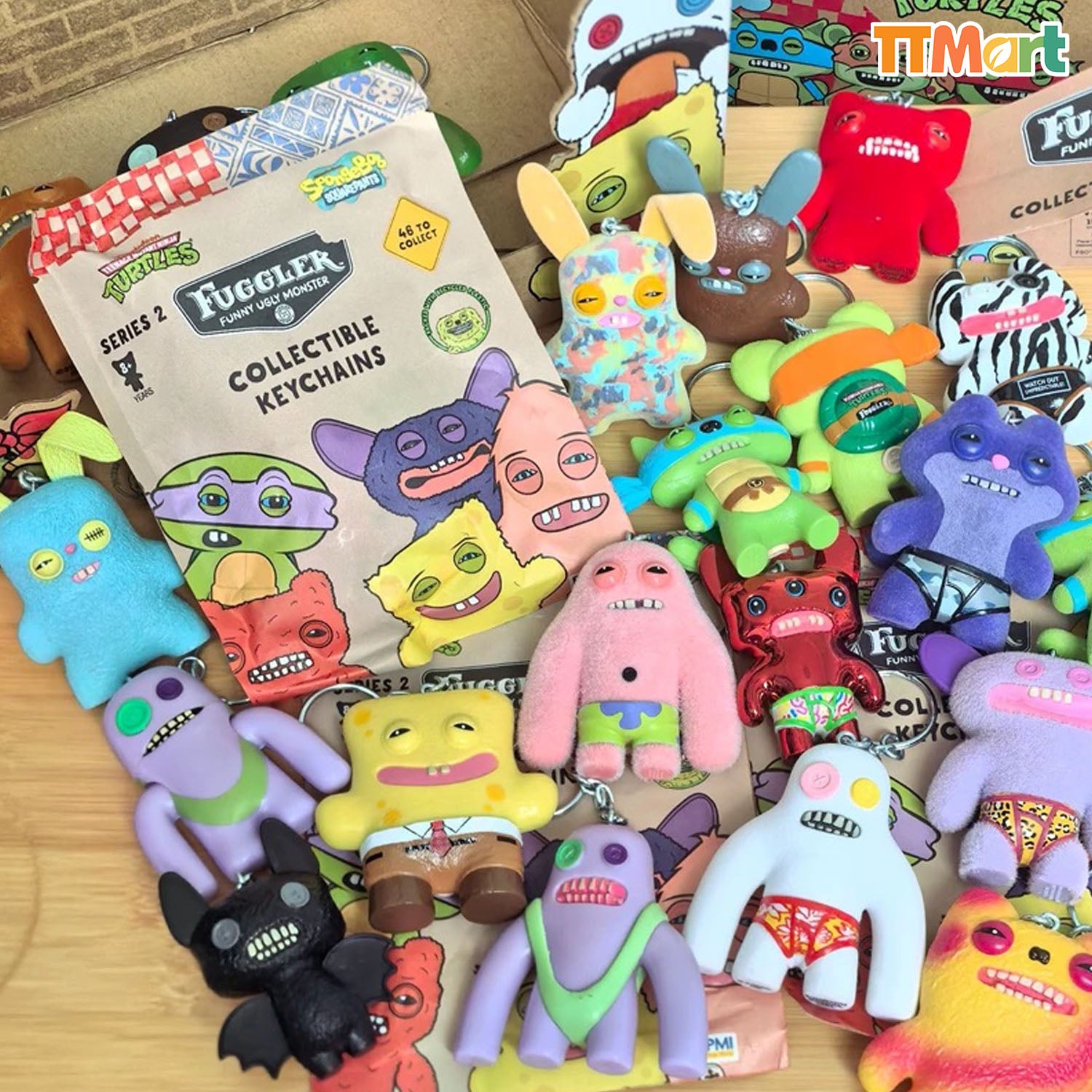 FUGGLER V2 Keychain Funny Ugly Monster Series Blind Bag【HE】