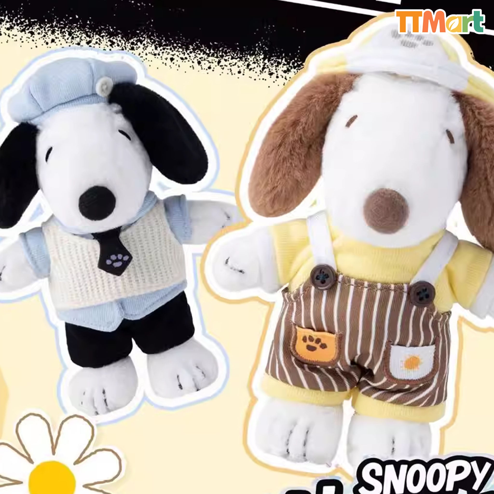 SNOOPY Mood Outfits Plush Dolls Blind Box