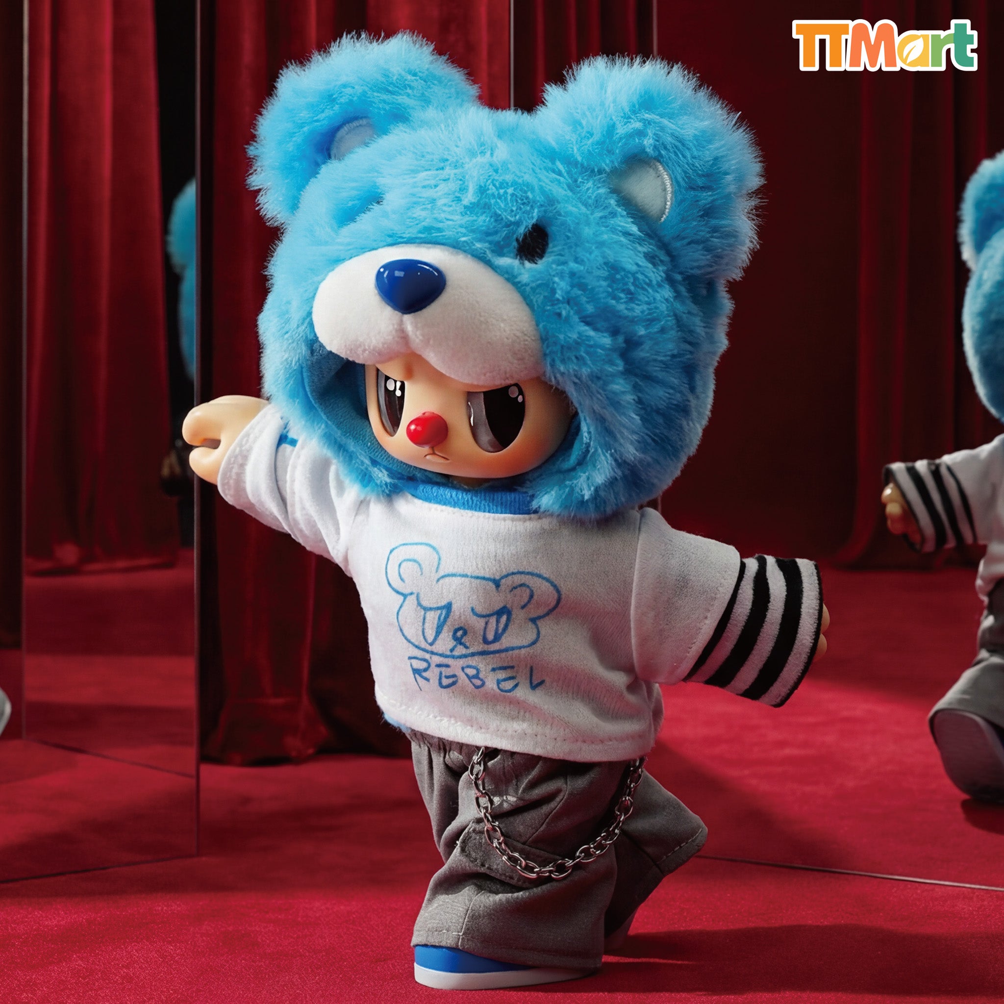 REBEL BEAR The Street Series Plush Blind Box