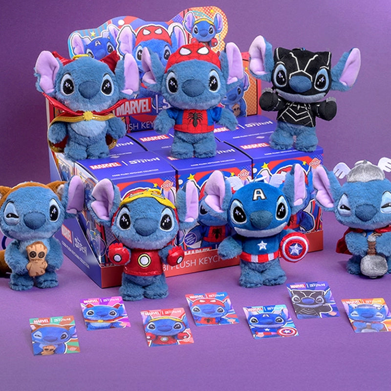 STITCH MV Cosbi Plush Keychain Series Blind Box