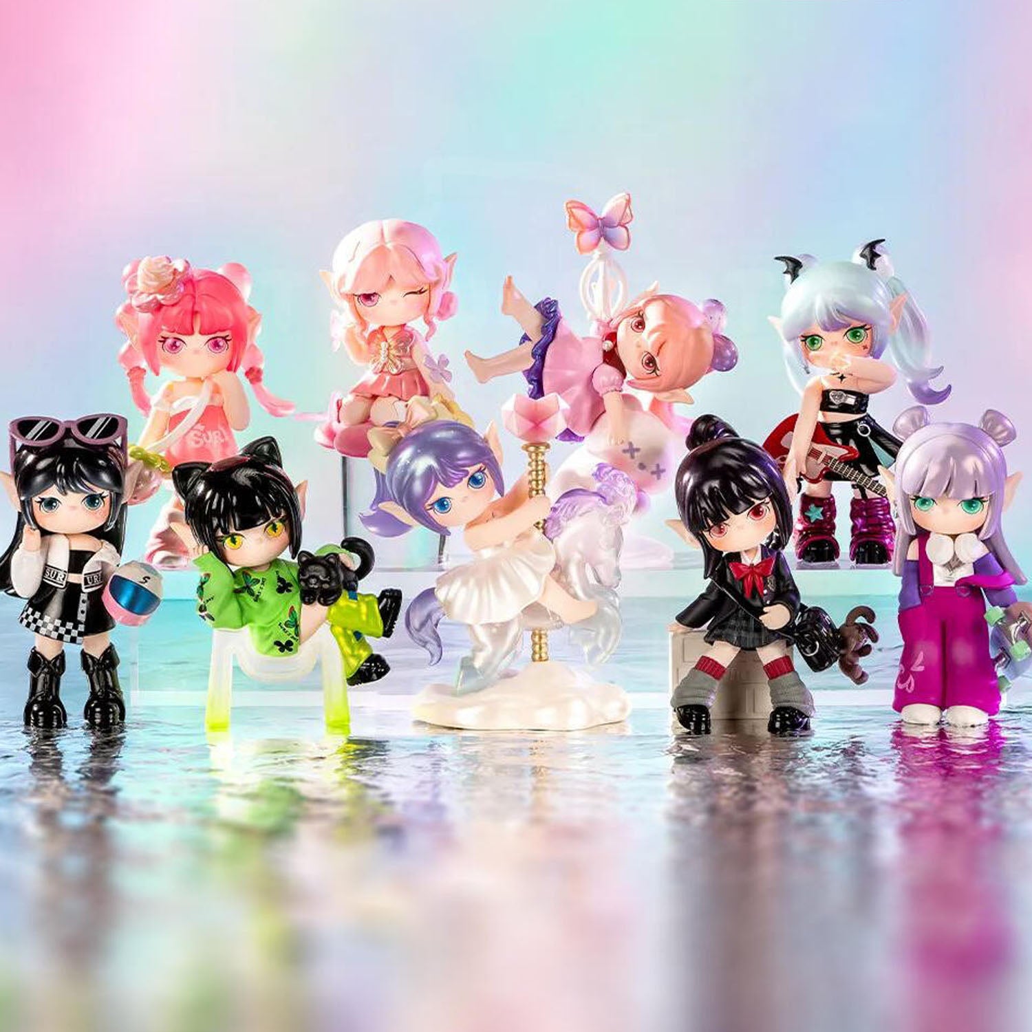 ポップマートSuri Colorful A Girls シークレット SURI Colorful A-Girls Series Blind Box