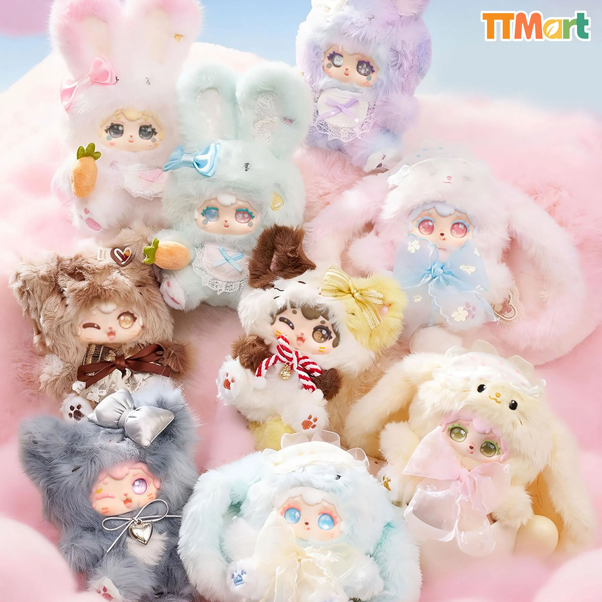 NINIPOKA Fluffy Collection Series Plush Blind Box