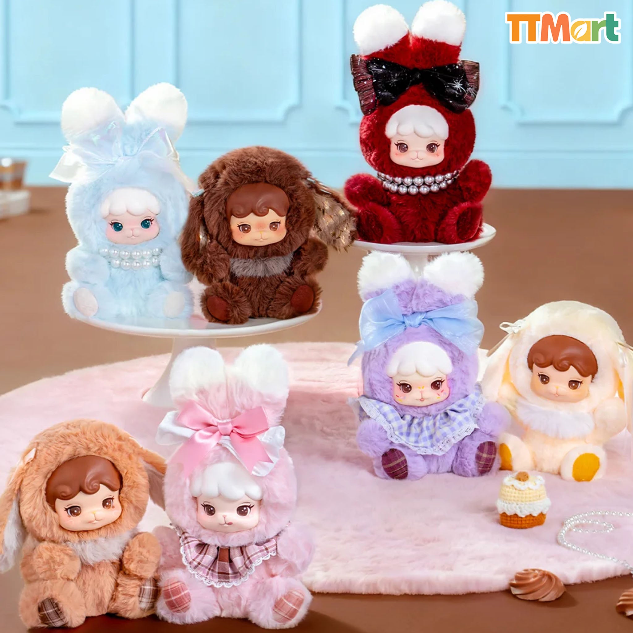 Cream Bunny & Cookii Bunny Best Friend Plush Blind Box