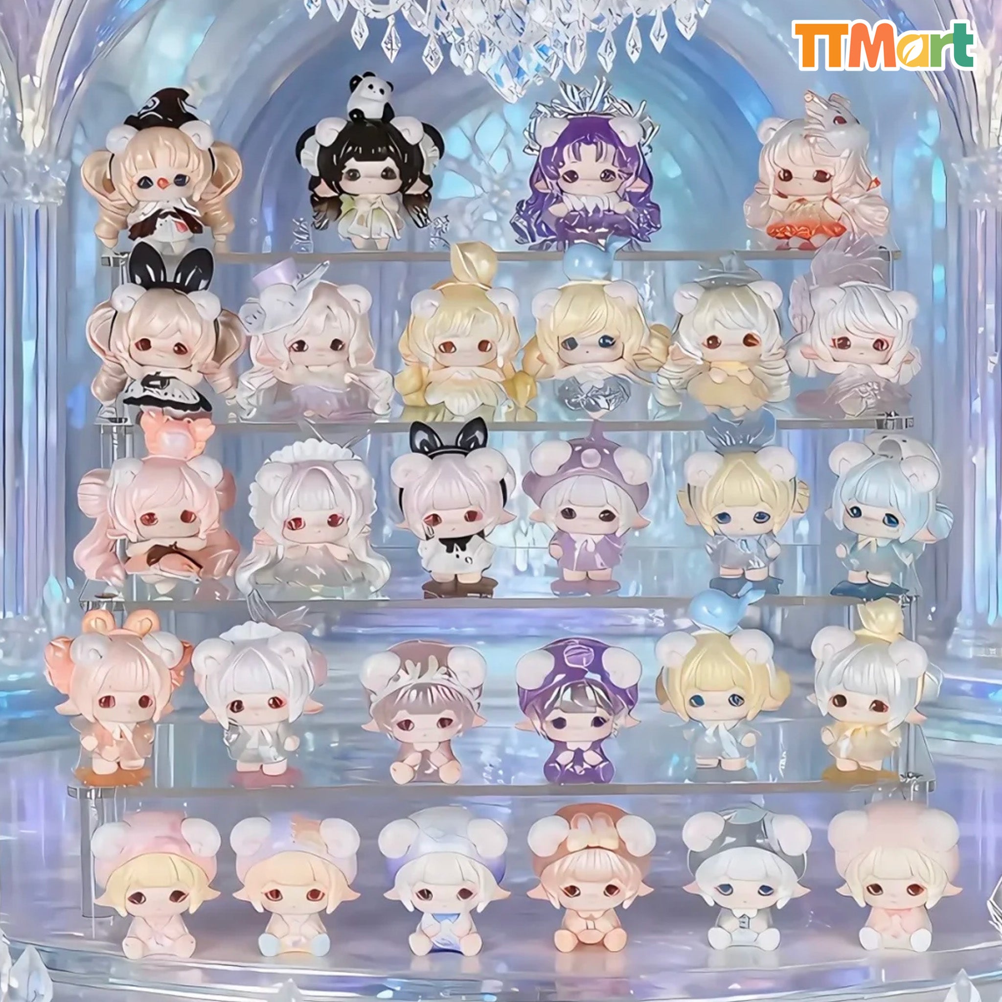 mimimi　ピアレス MIMIA Crystal Palace Series Blind Box