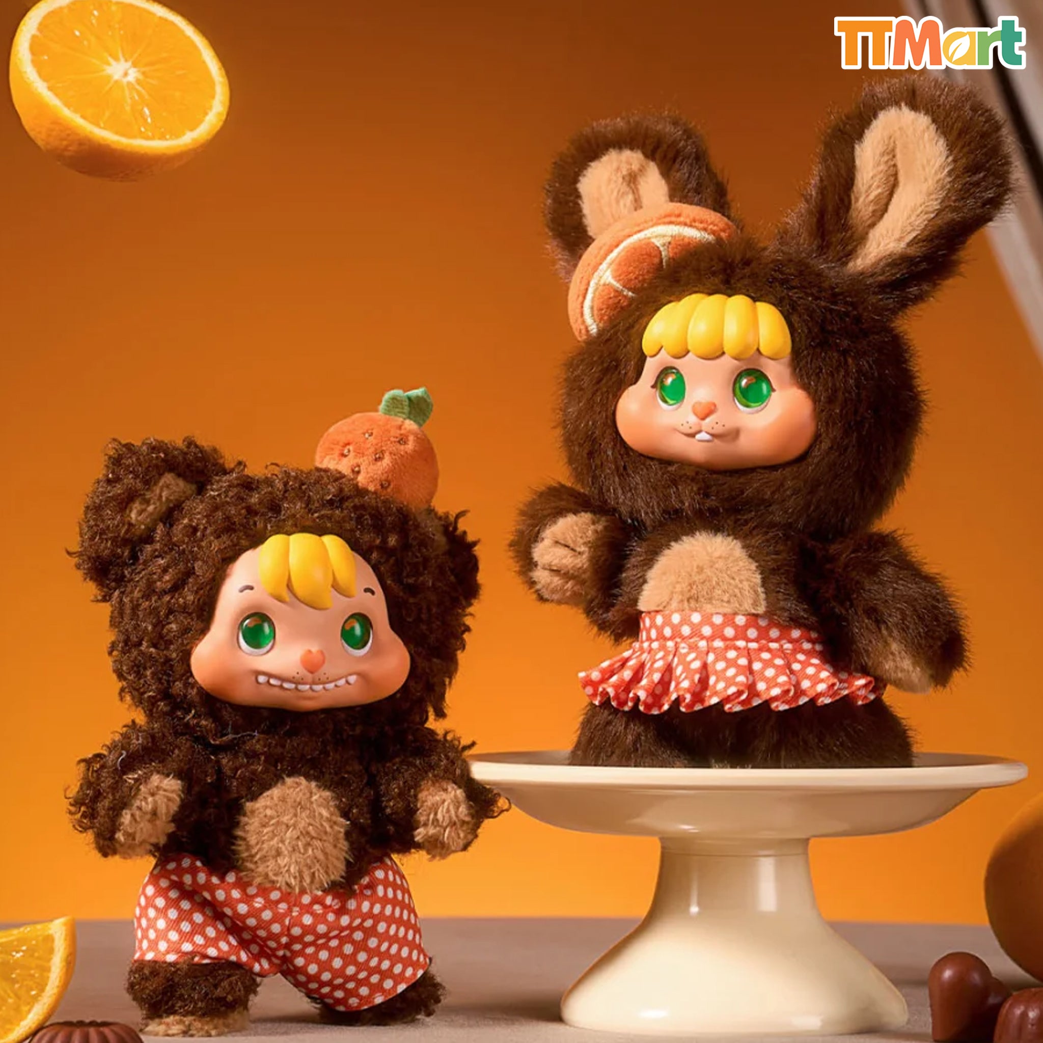 LITTLE BUNS Melt Together Series Plush Blind Box