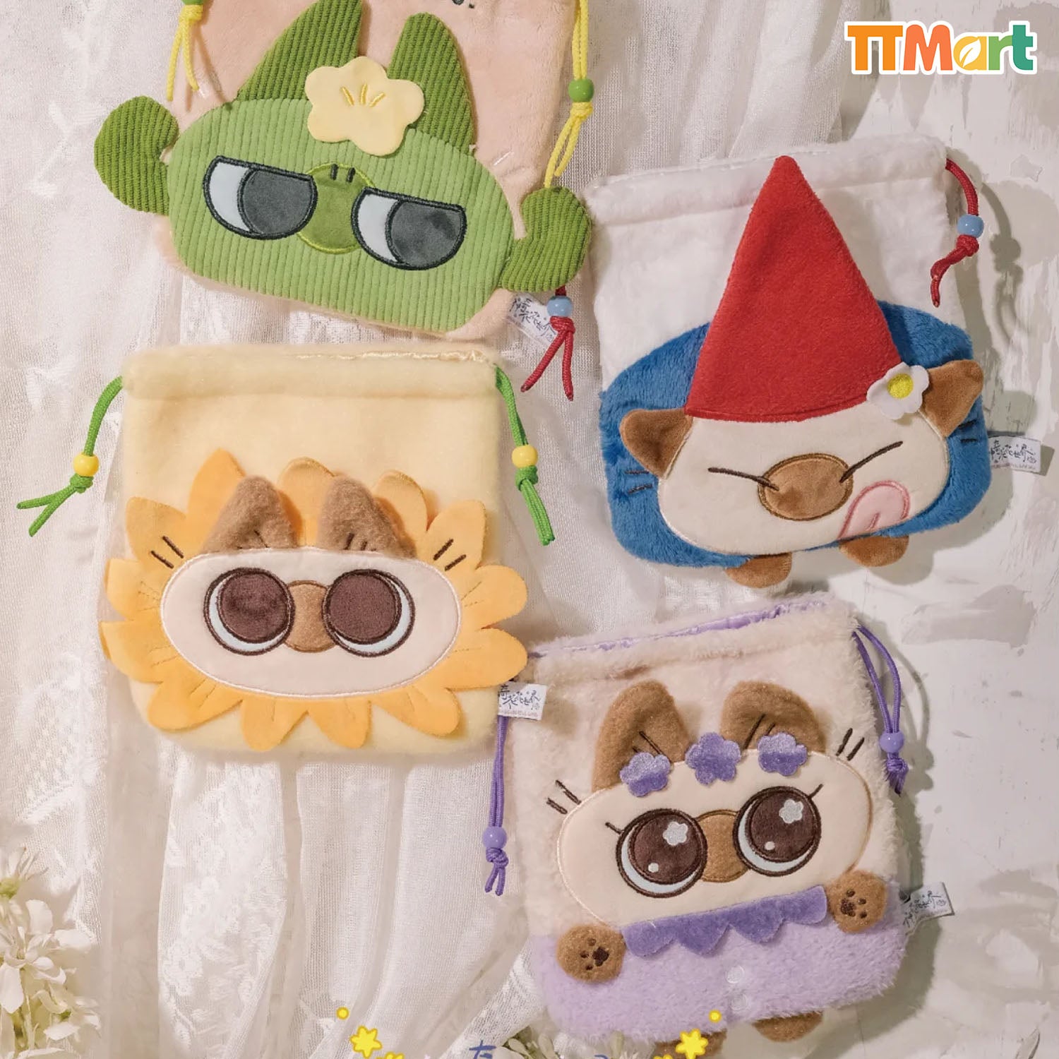 AZUKISAN Wonderful Garden Drawstring Bag Blind Box