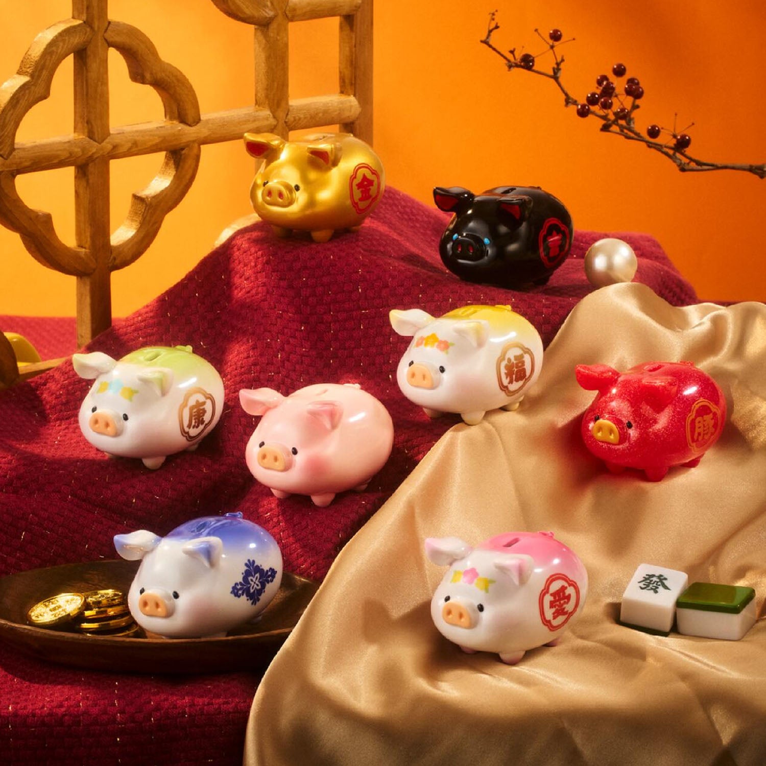 LULU THE PIGGY Lucky Fortune Piggy Series Blind Box