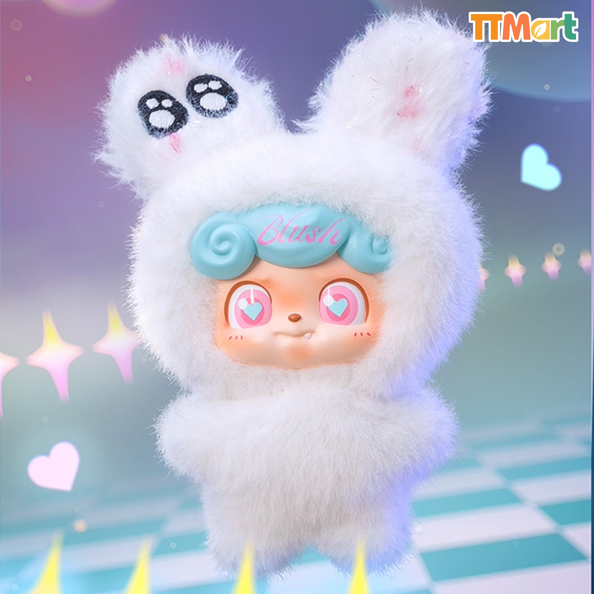 Qkid Wave Club Series Mini Plush Blind Box Toy Pendant