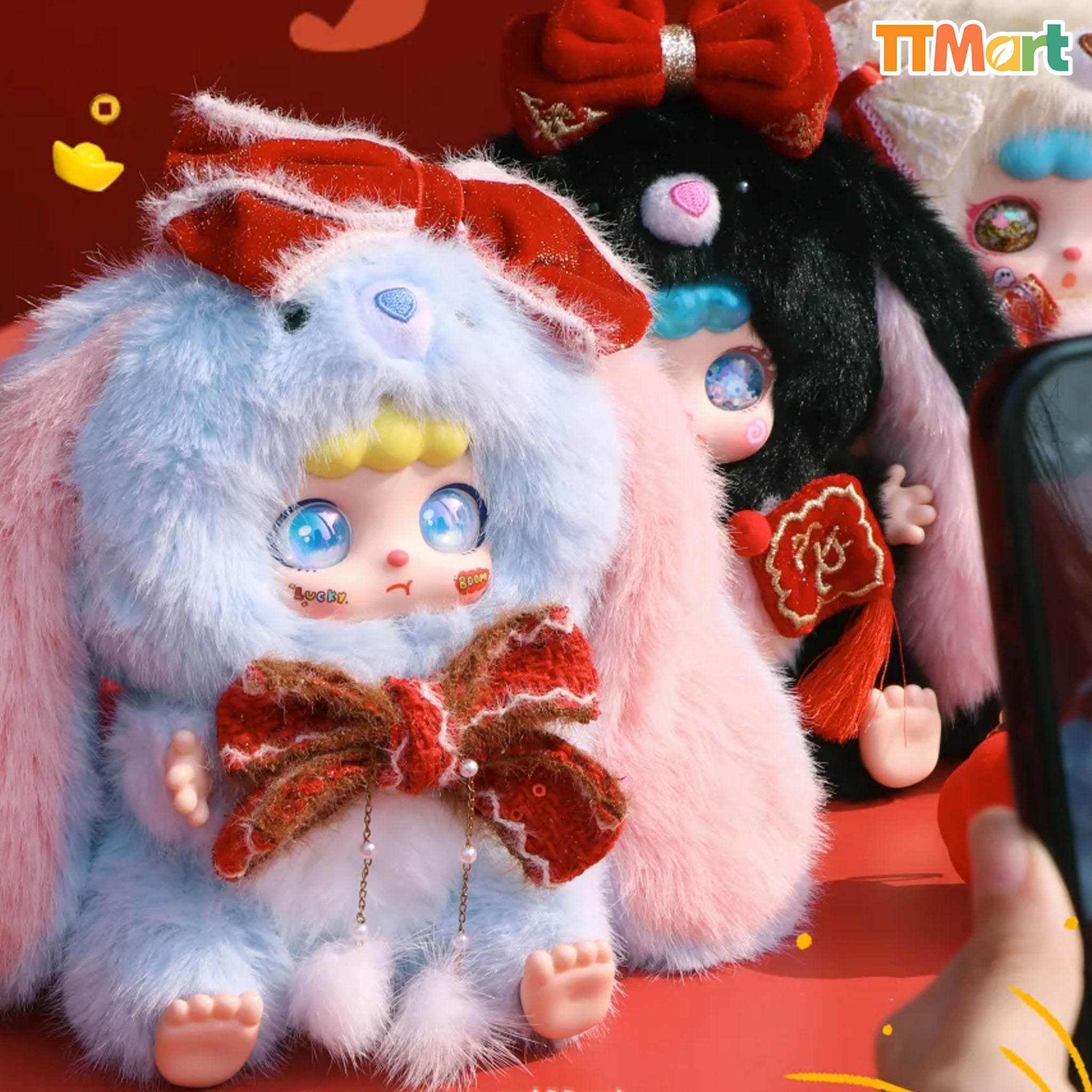 Little Nai Fu Bunny New Year Series Plush Blind Box