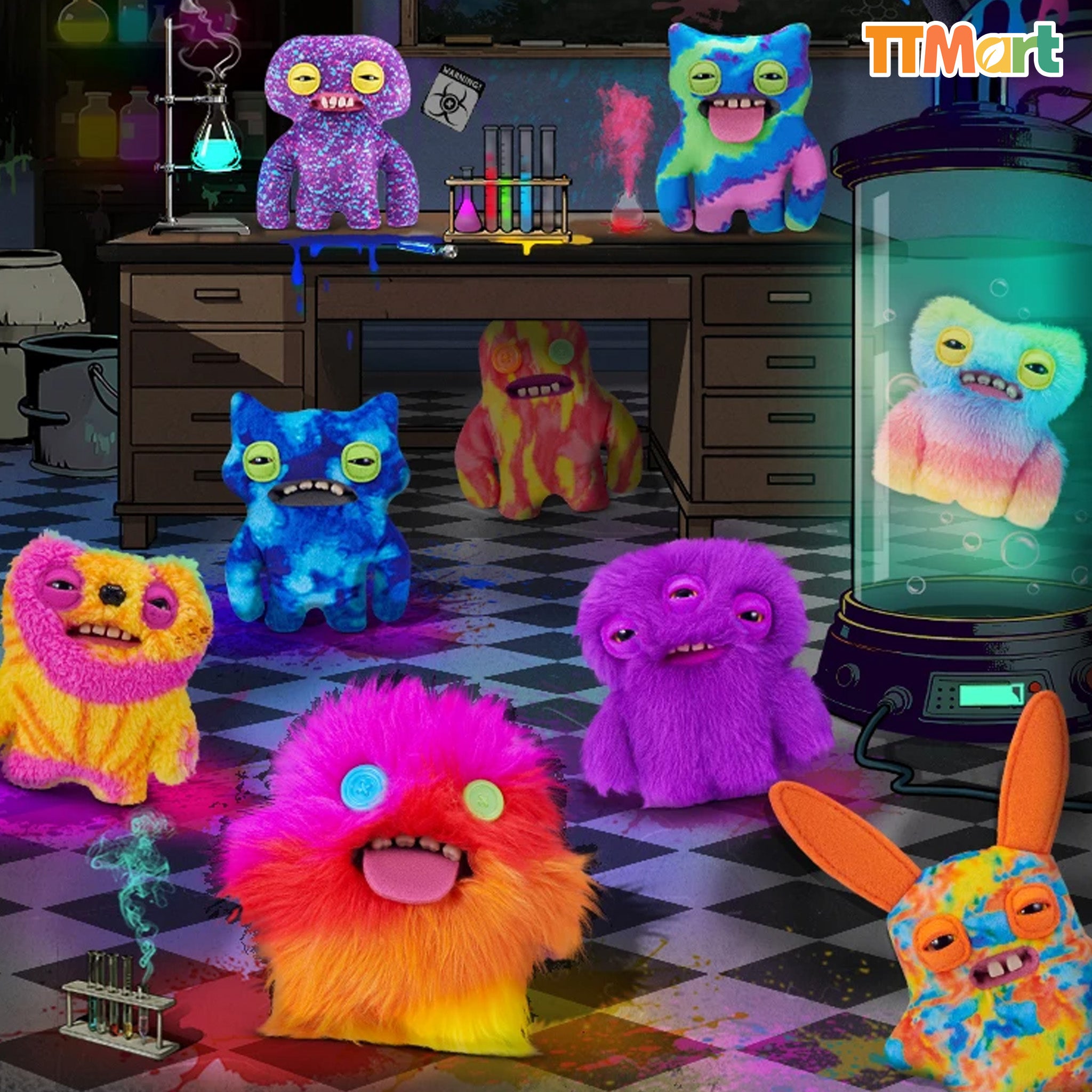 FUGGLER V6 Plush Keychain Series Blind Box