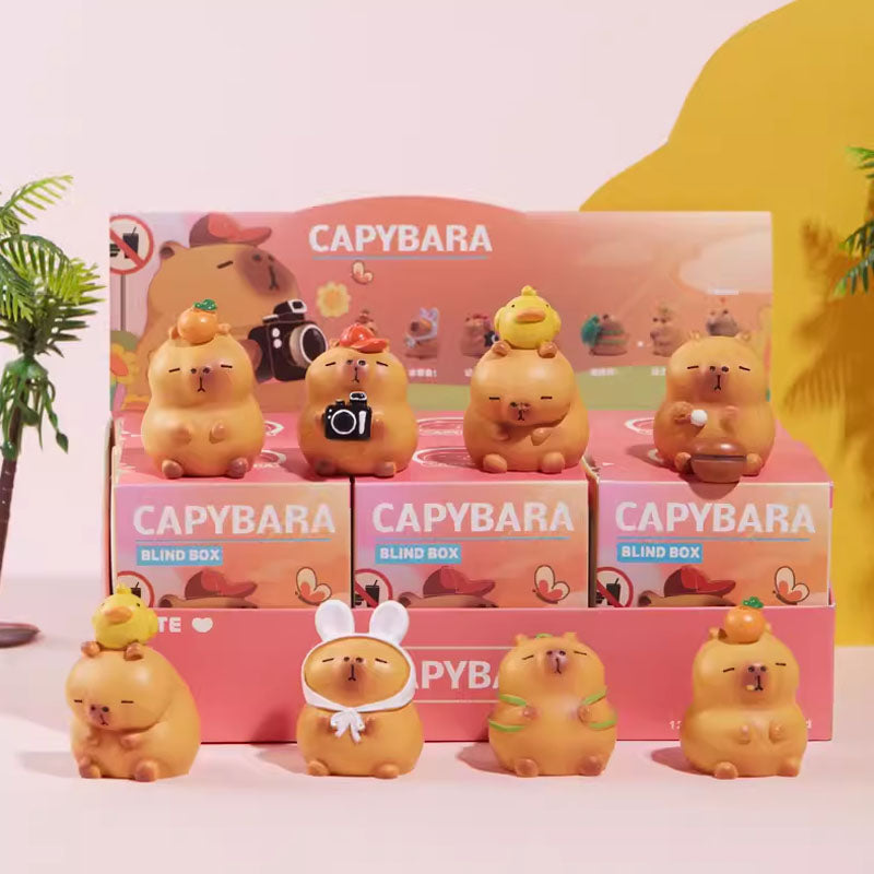 Cute Capybara Bean Series Blind Box