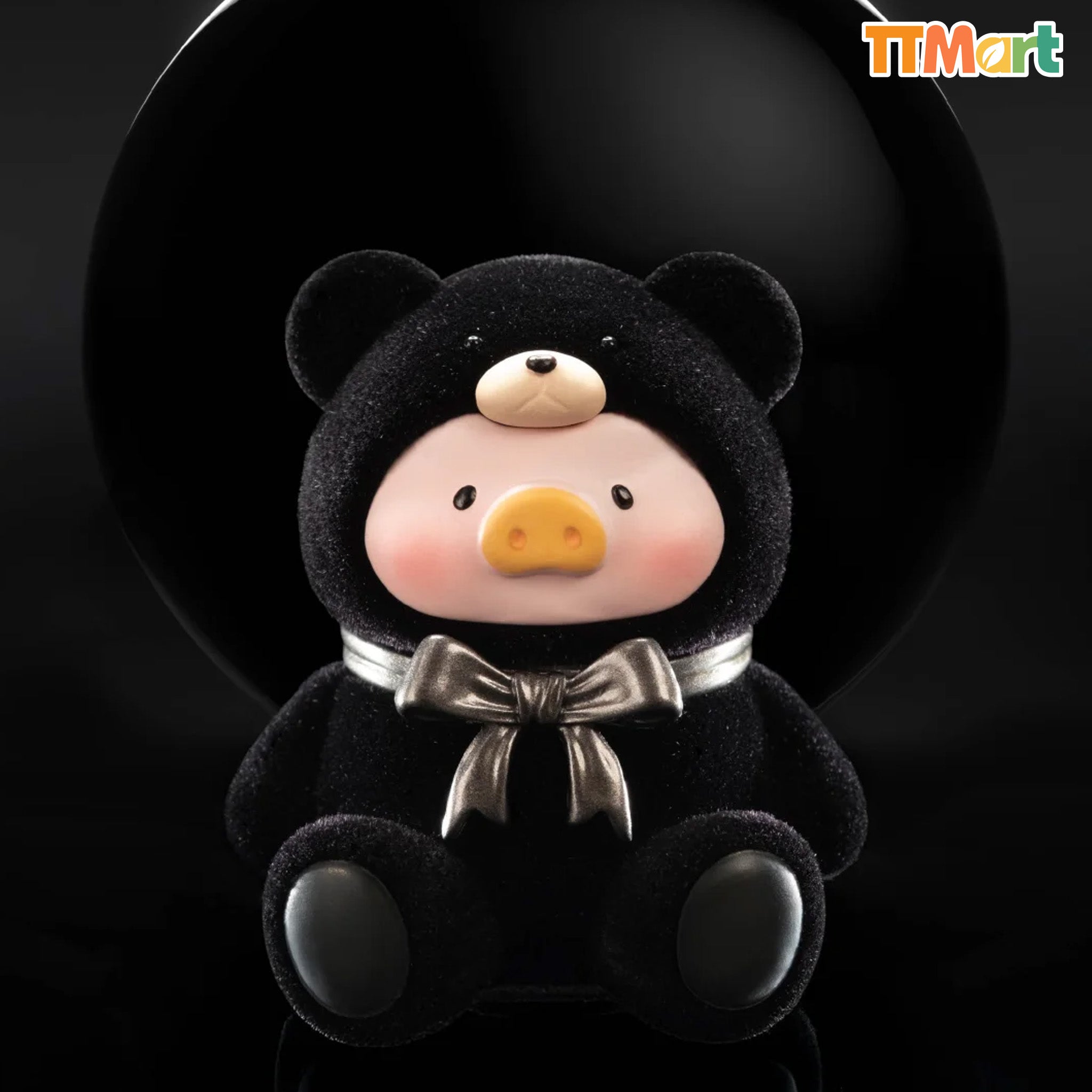 LULU THE PIGGY Chopin Nocturne Teddy Mini Handing Card