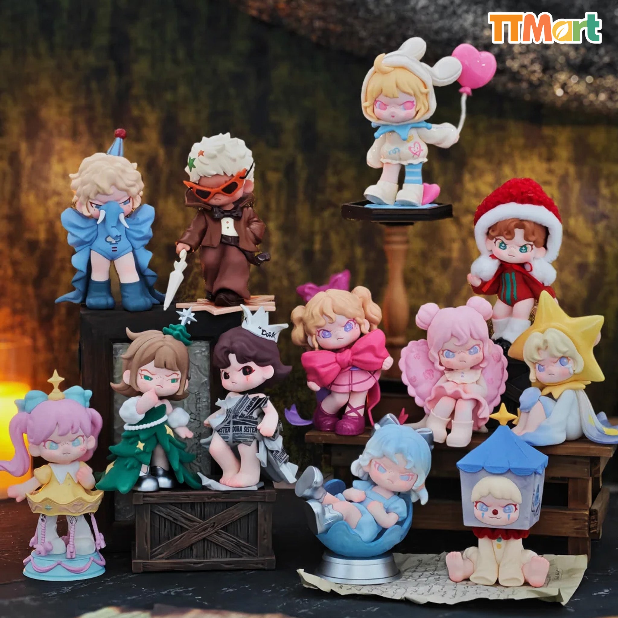 DORA The Wonderful Night Series  Figure Blind Box TNT SPACE