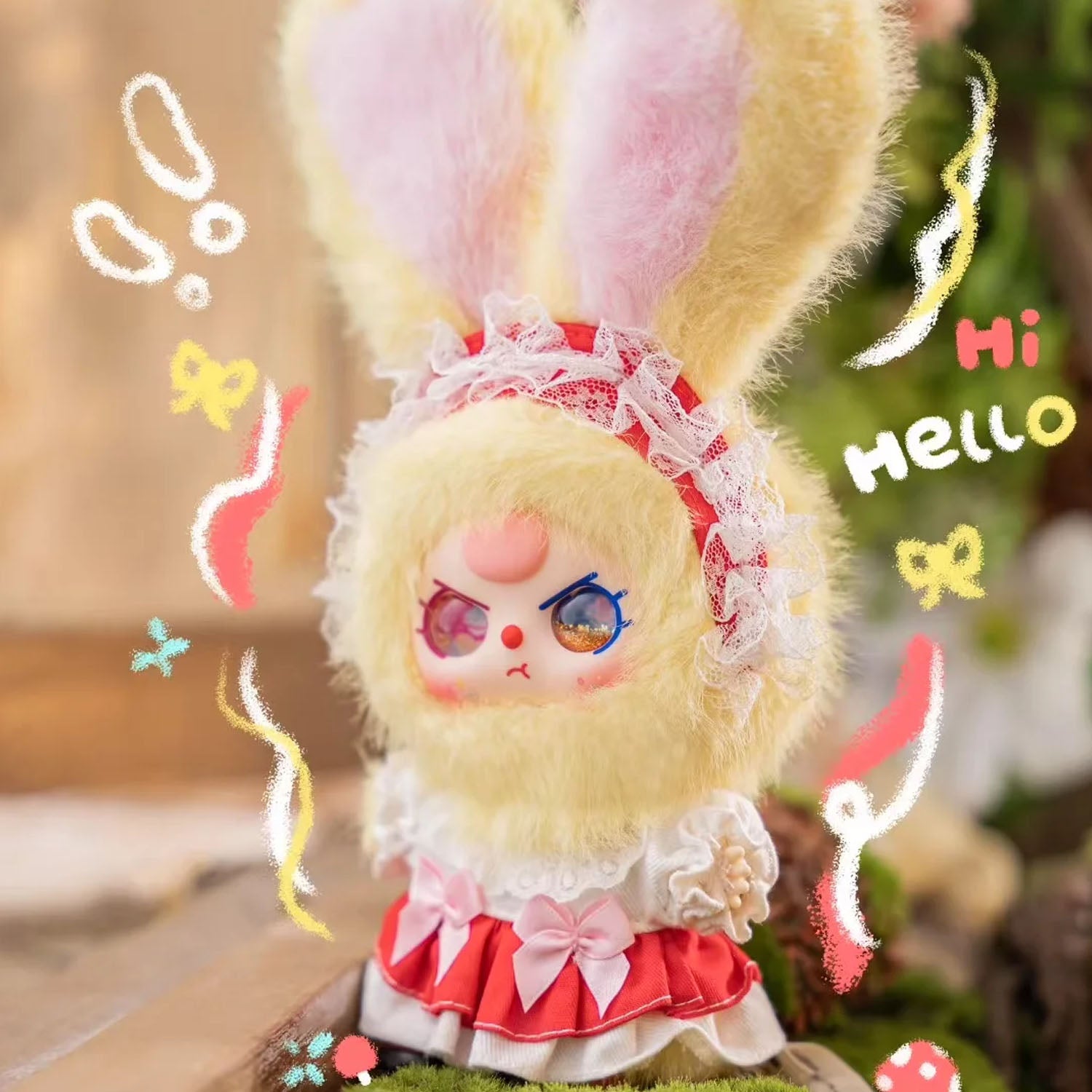 Baby Three 100% Lolita Mini Series Plush Gift Box Comfirmed Design