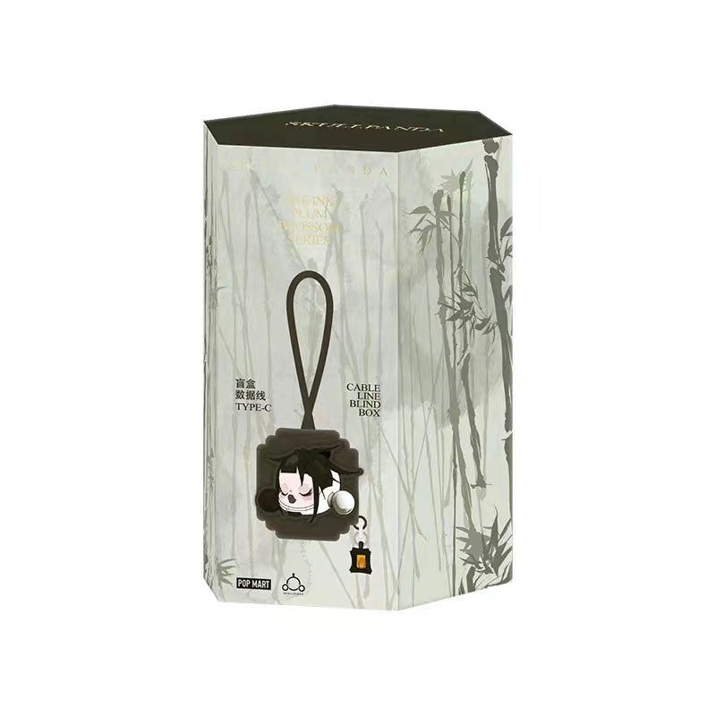 SKULLPANDA The Ink Plum Blossom Series-Cable Line Blind Box (Type-C/IP