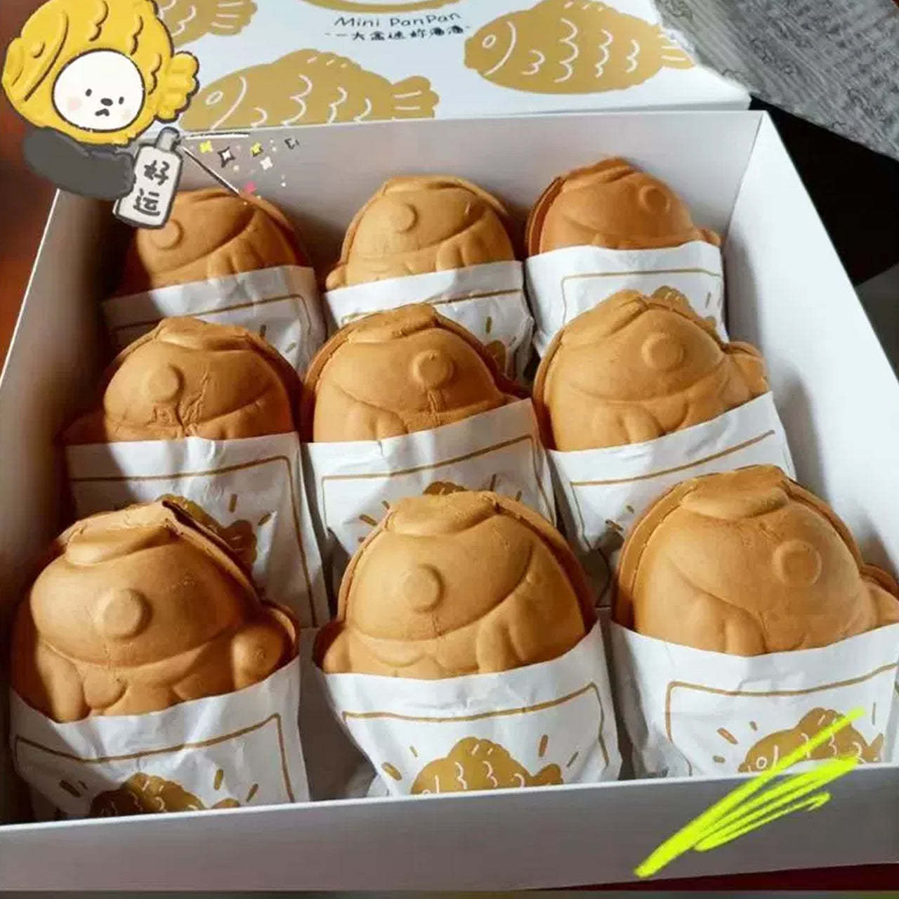 PANPAN Taiyaki Panda Comfirmed Box