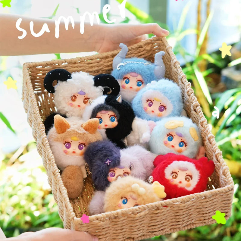 MM Milk Candy Cute Zodiac Signs Plush Series Blind Box