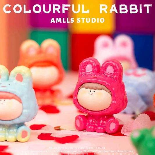 AMLLS Studio Colorful Rabbit Bean Series Blind Bag