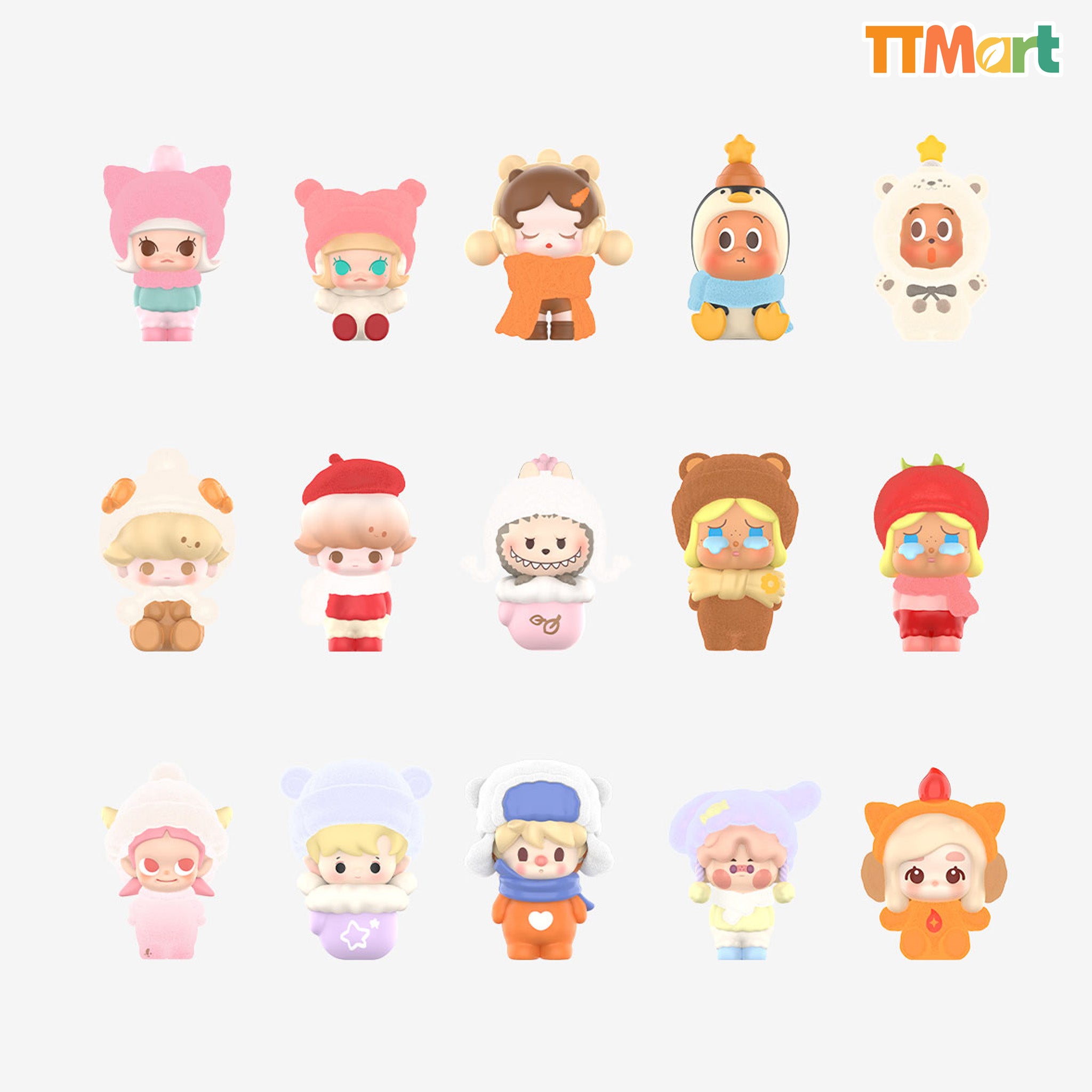 POP BEAN Fluffy & Cozy Series Blind Bag (1 PC Per Pack)