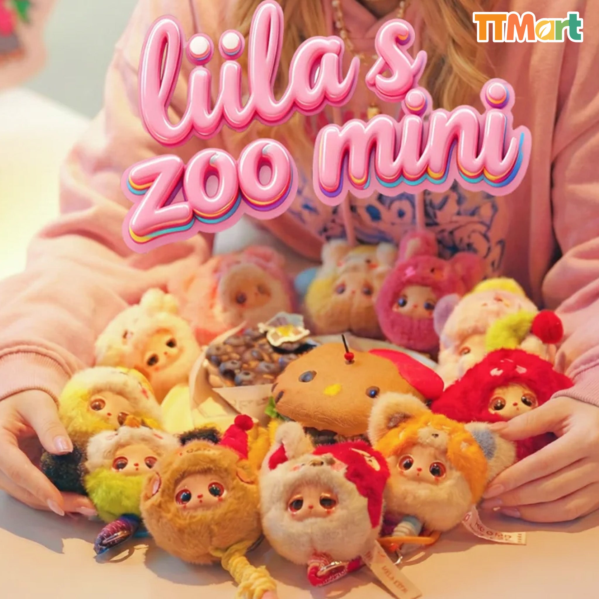 LIILA'S ZOO Mini Plush Lanyard Series Blind Box