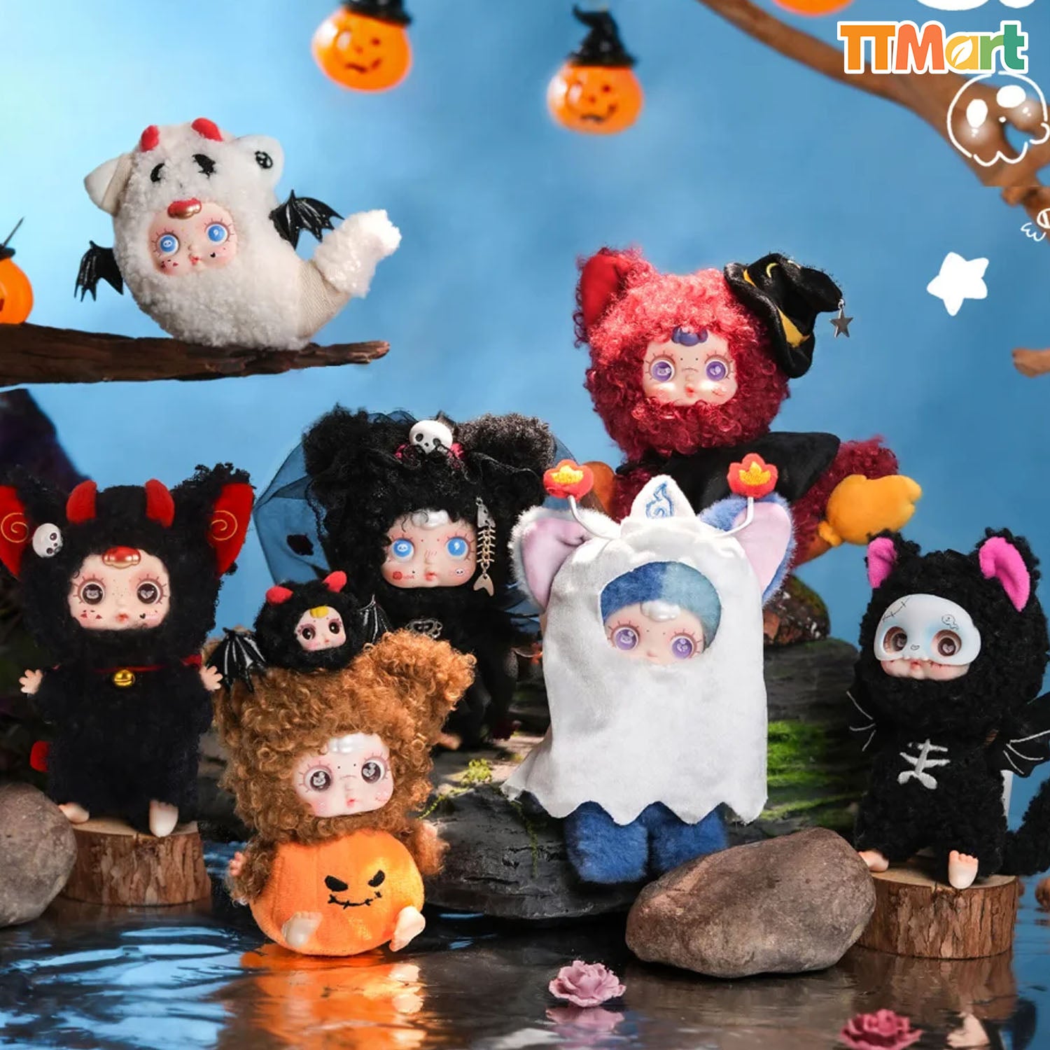 MM SUGAR BABY NIGHT ELF PARTY ハローウィンシリーズ MM Sugar Baby Night Elf Party Blind Box【HE】