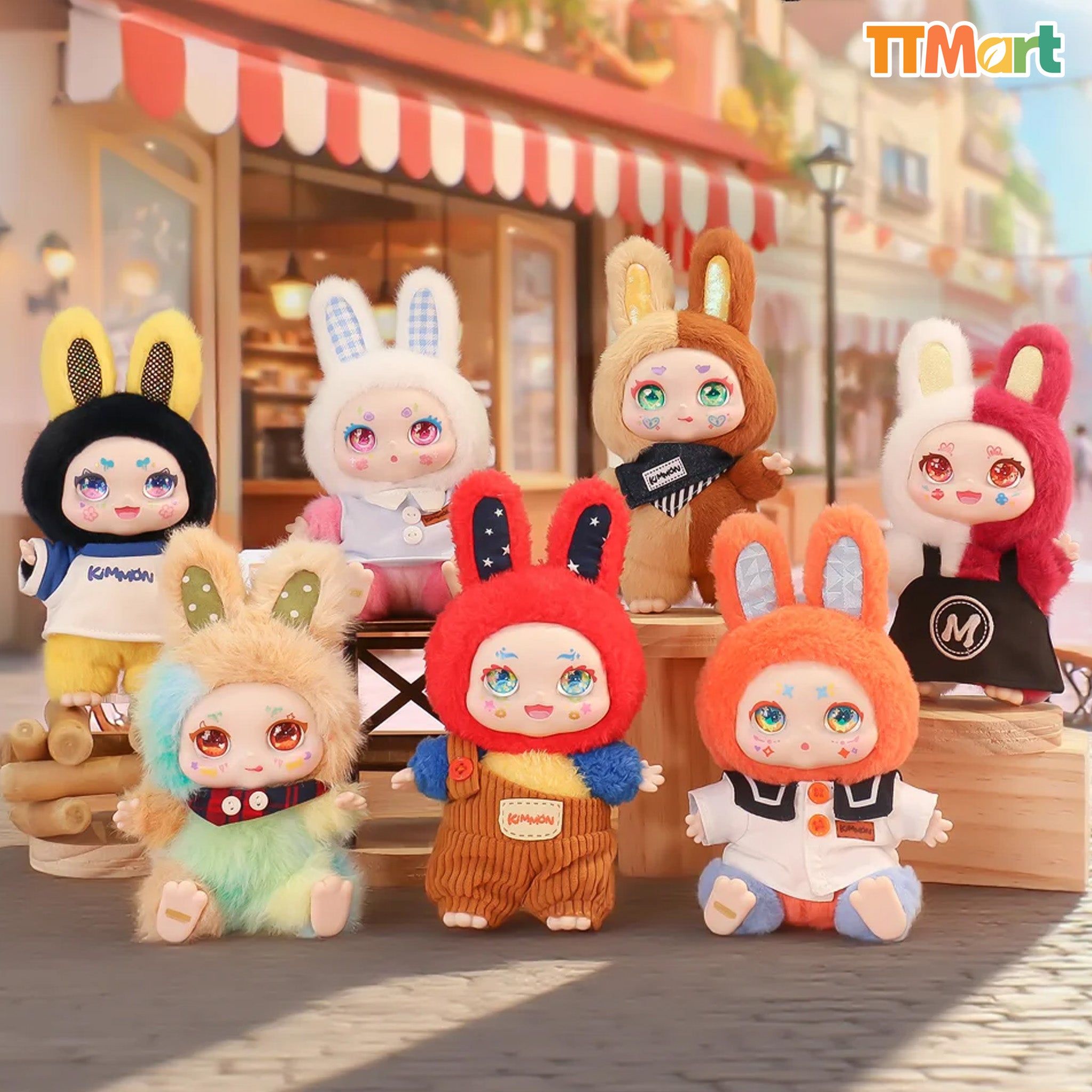 KIMMON MIMON OOTD Series Plush Blind Box