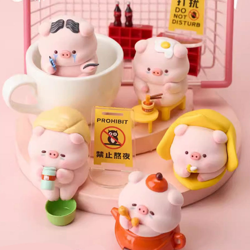 BAOYUN PIGGY Stay Up Diary Series Blind Box