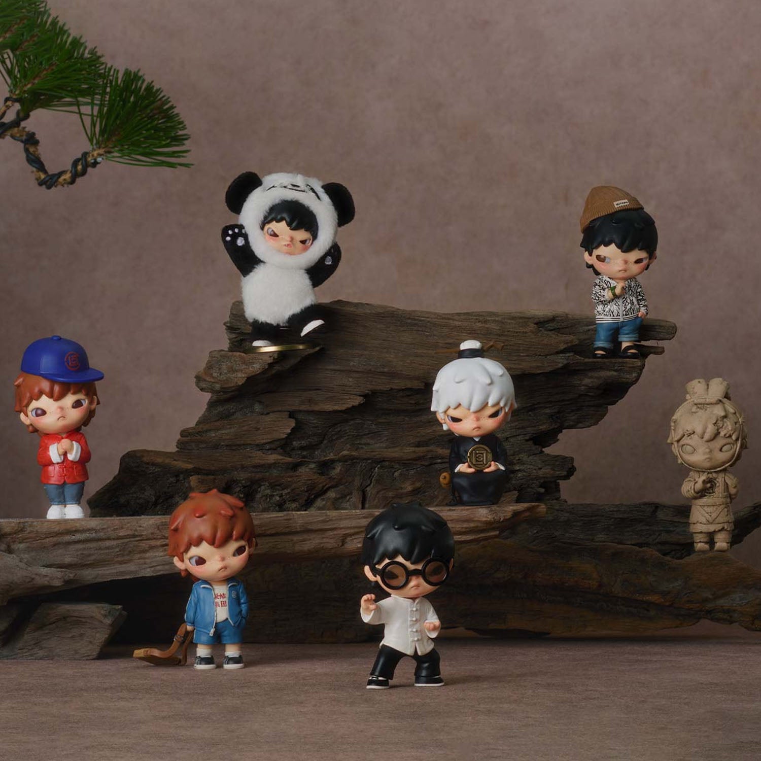 Hirono × CLOT Series Figures HIRONO × CLOT Series Blind Box