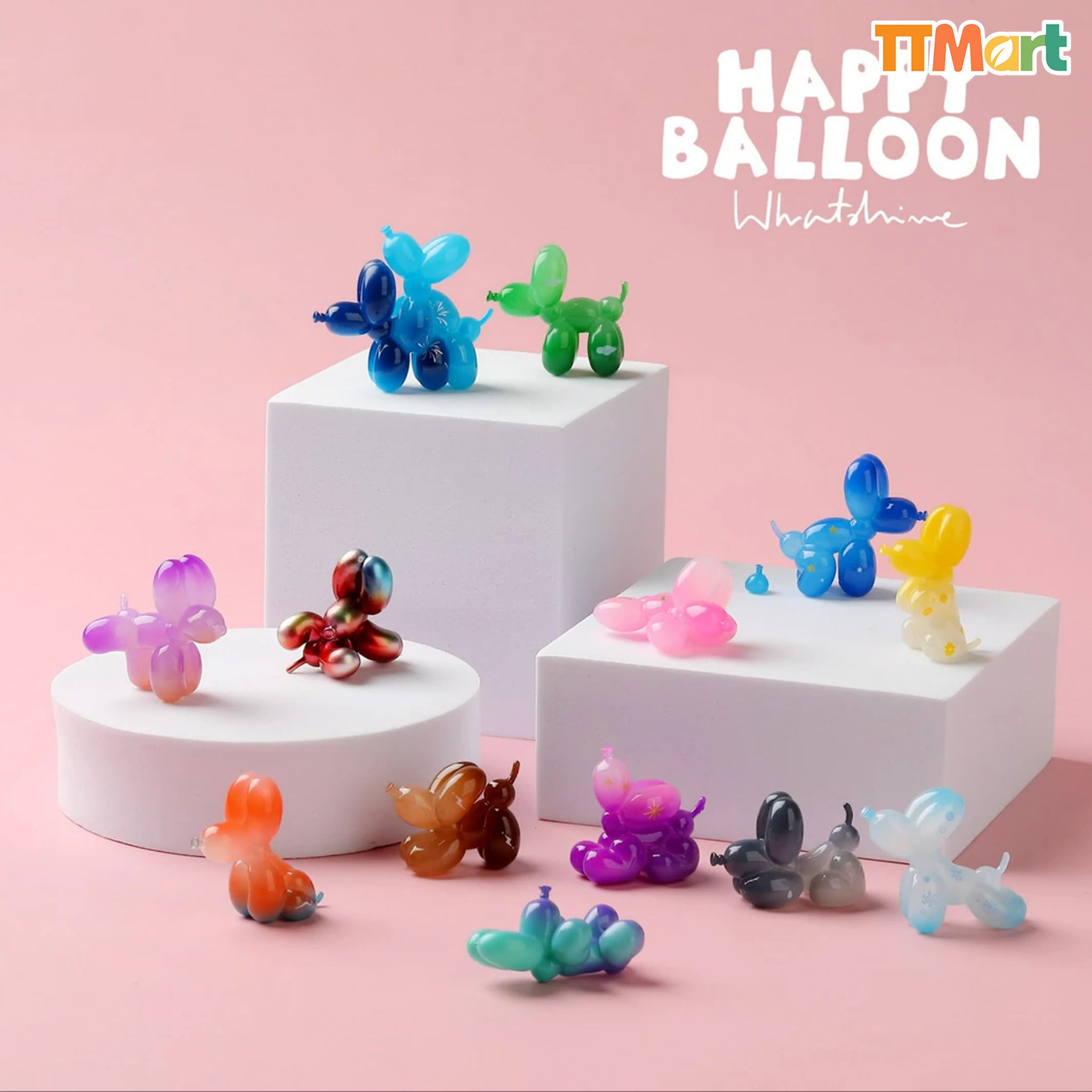 Happy Balloon Dog V2 Mini Bean Series Blind Box