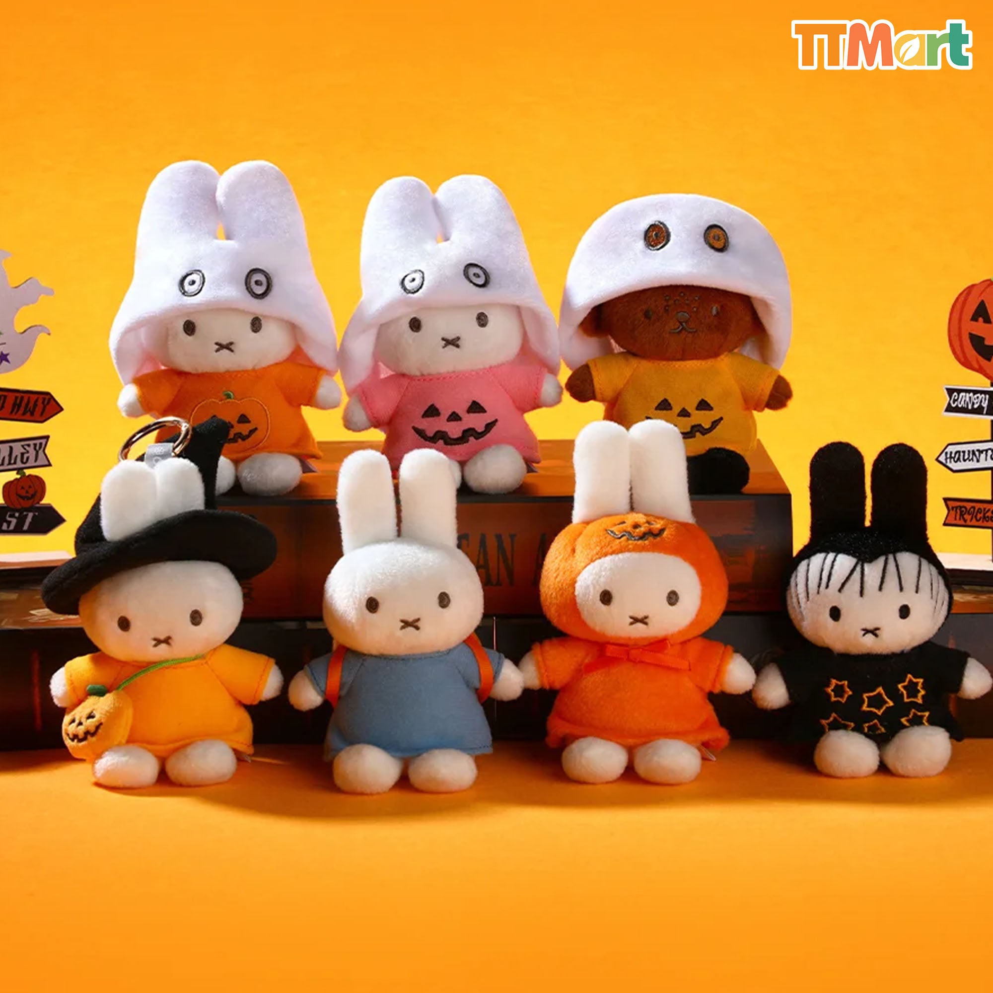 MIFFY Halloween Plush Pendant Series Blind Box