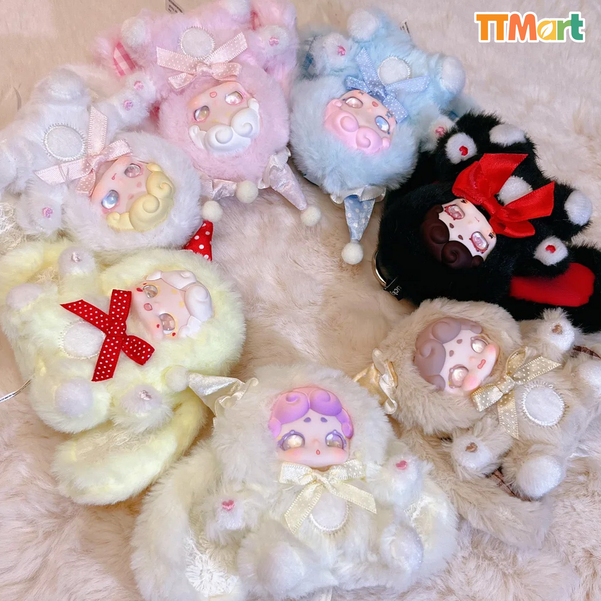 Lucky Deer Nai Sweetheart Baby Series Mini Plush Blind Box