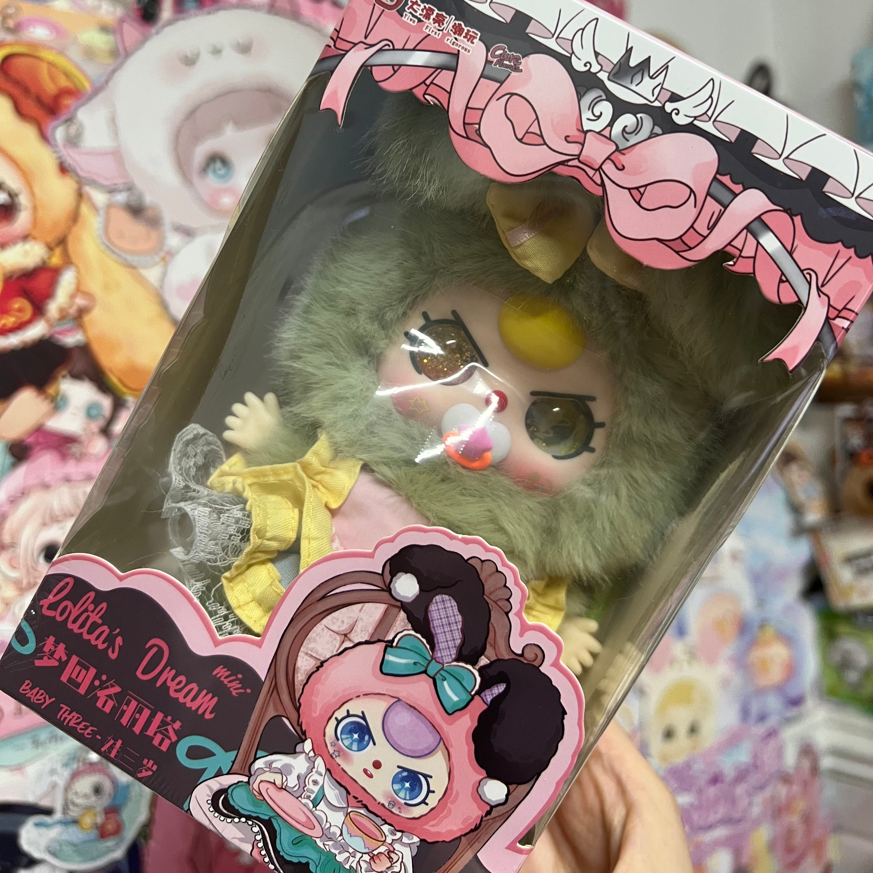 Baby Three 100% Lolita Mini Series Plush Gift Box Comfirmed Design