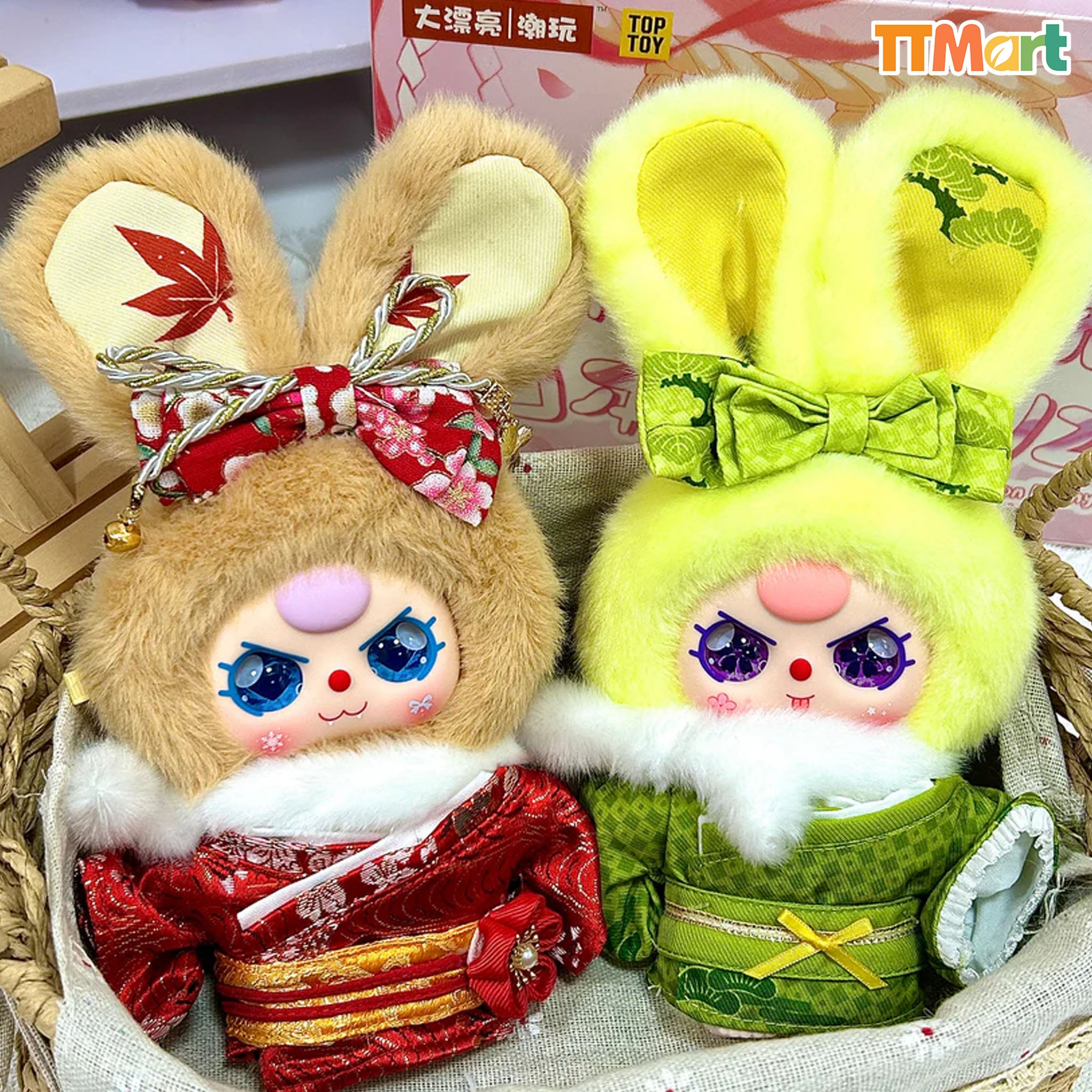 Baby Three V2 Japan Limited Macaron Cute Bunny Series Blind Box