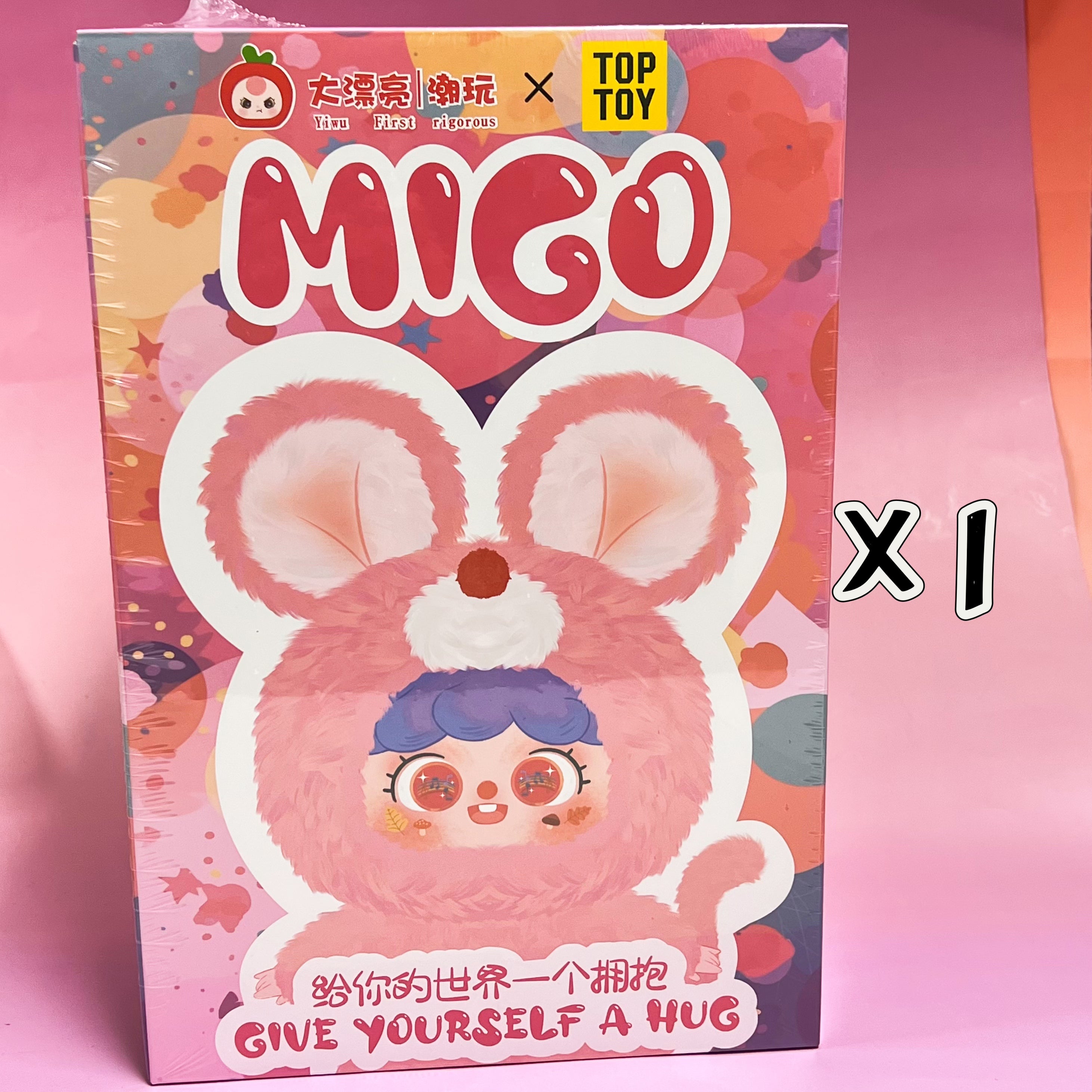 MIGO 400% Give Yourself A Hug Plush Series Blind Box