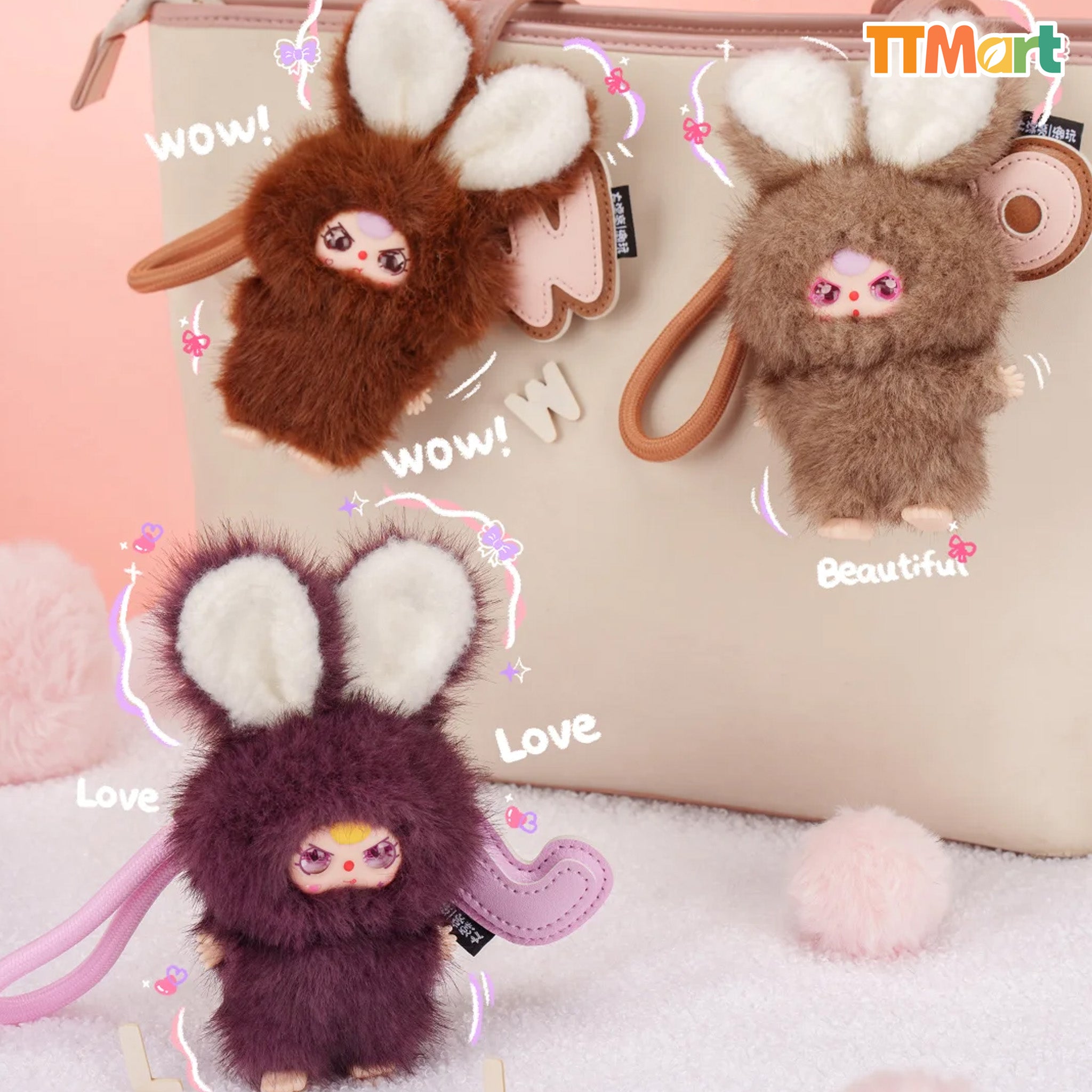Baby Three Super Mini Bunny Plush Surprise Series Blind Box
